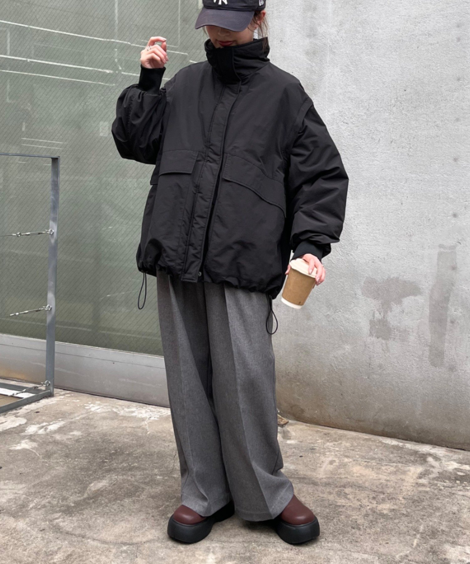 マルチウェイ】BIGポケットスタンドワークアウター 購入