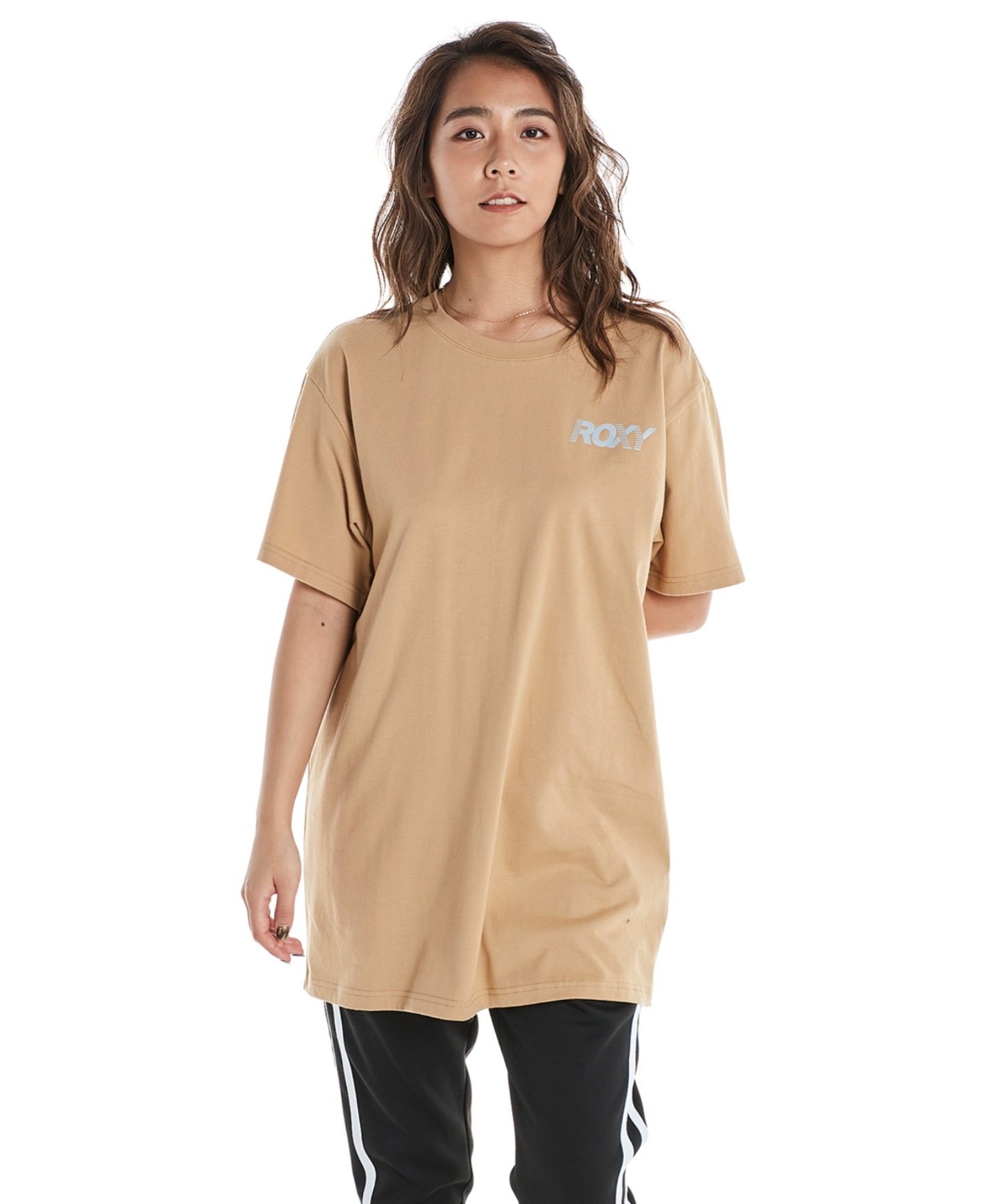 ROXYBEAT S TEE 商い 出産祝い ロキシーバックプリント半袖Tシャツ