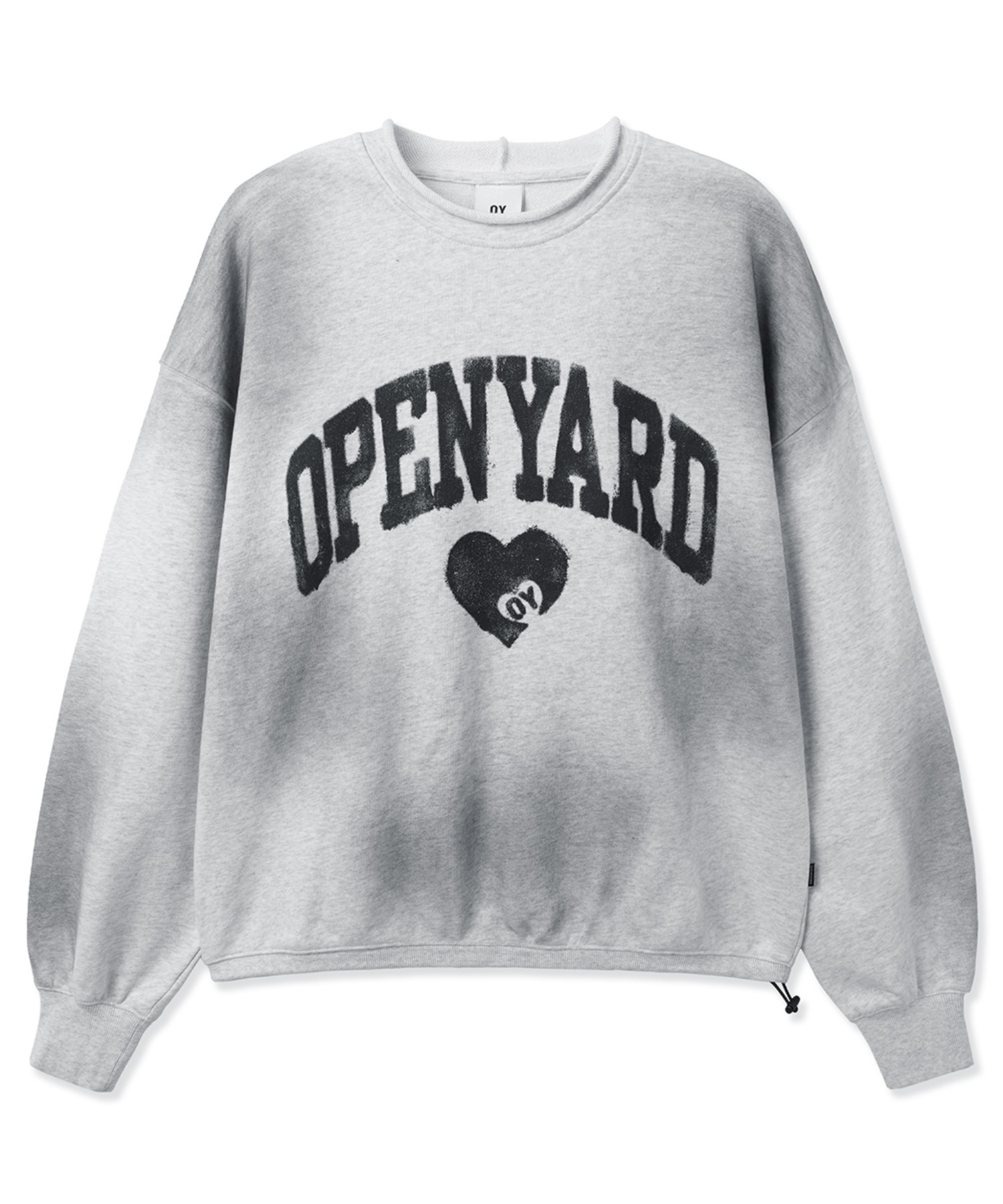 【新品】『OY/オーワイ』 ヴィンテージハートクルーネック (ロゴスウェット OY/オーワイ』 VINTAGE WASHED HEART CREWNECK/ヴィンテージ