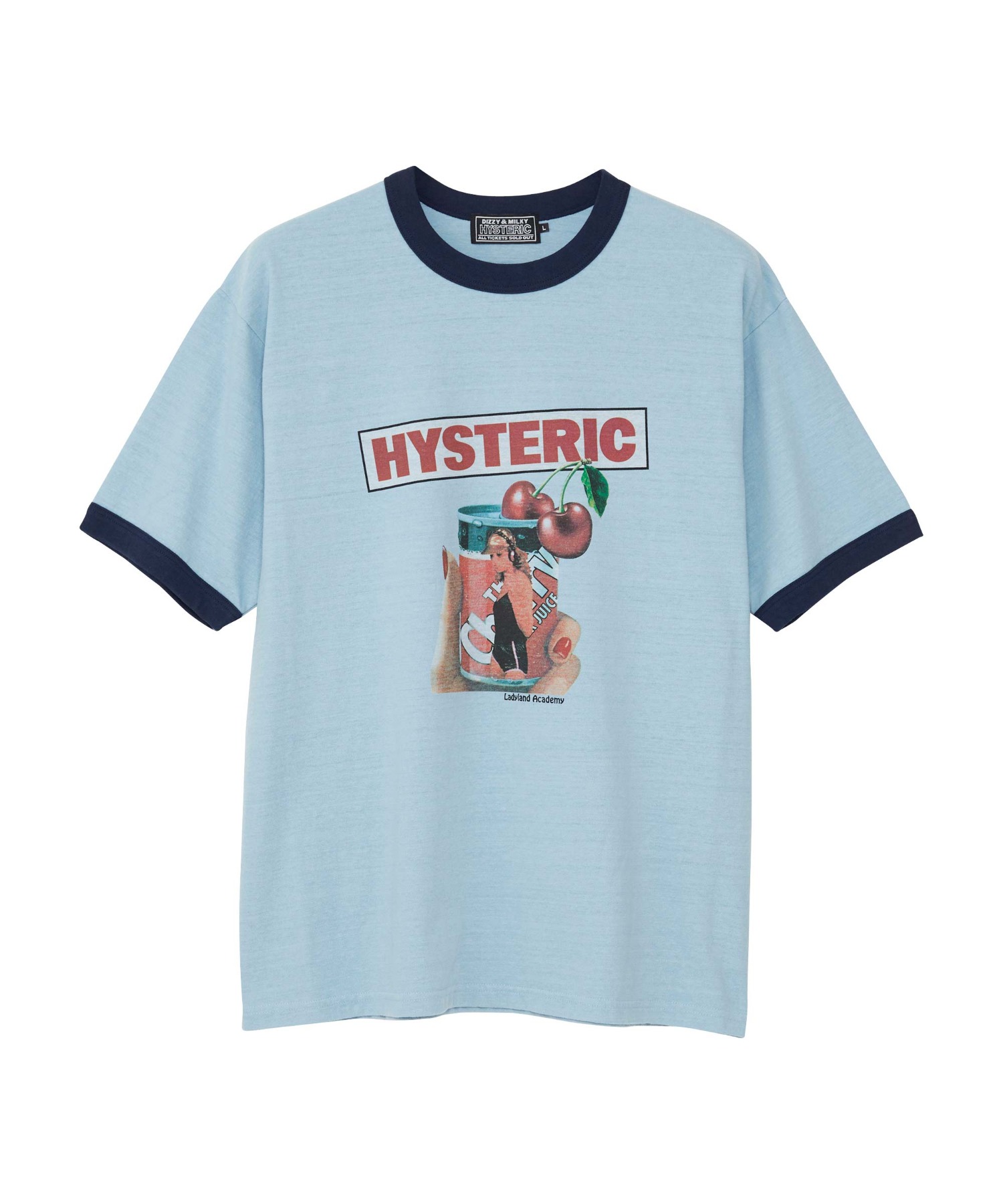 HYSTERIC GLAMOUR ヒスガール リンガー Tシャツ 【期間限定特価 ...