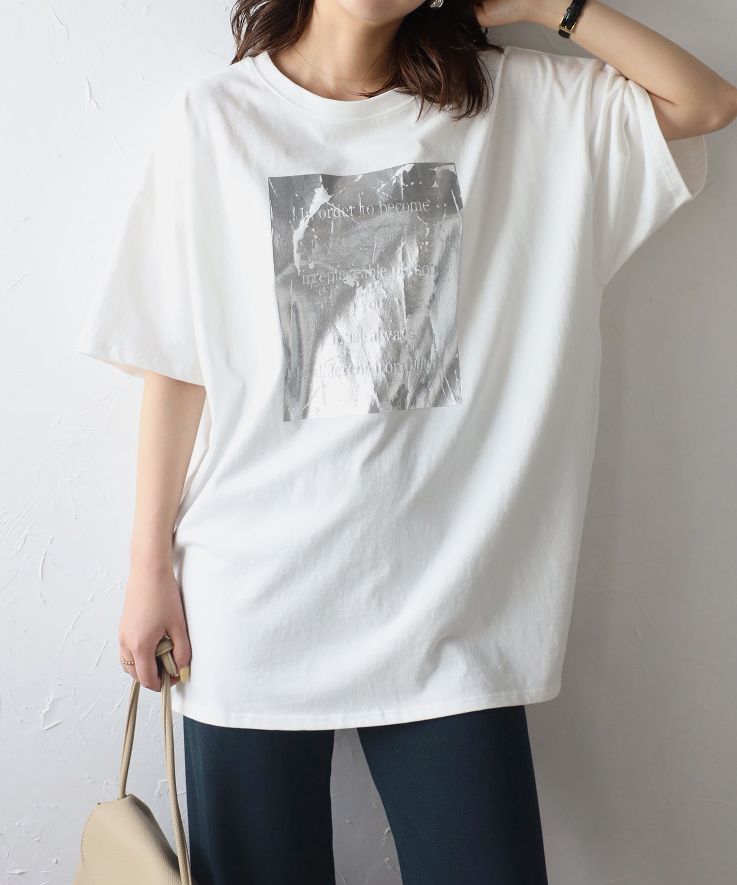 model：H160 着用サイズ：FREE
