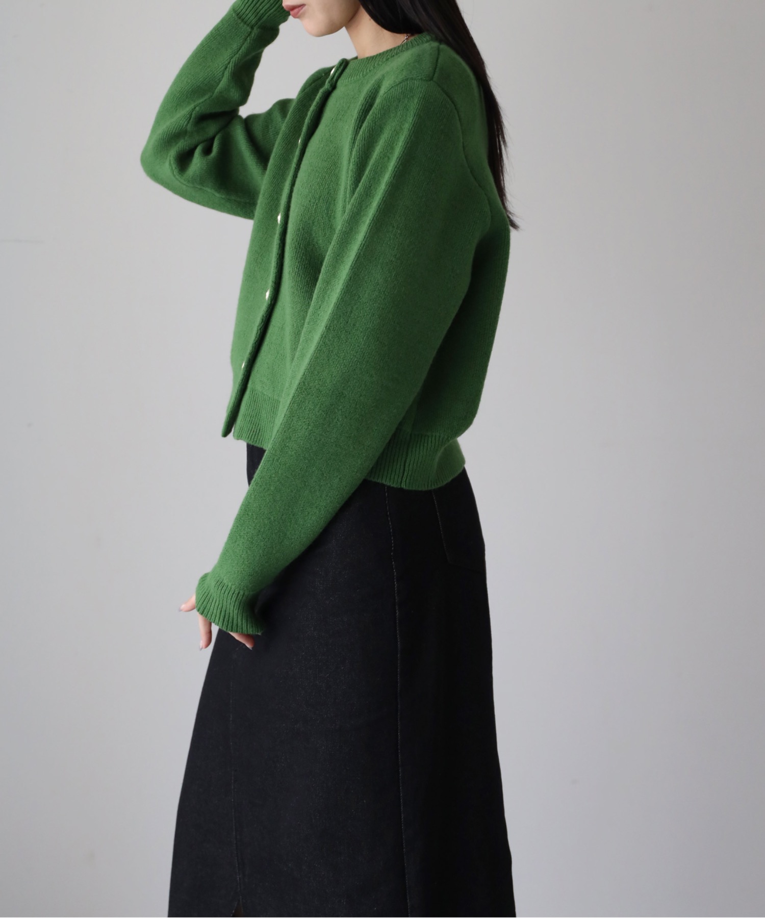 model：155cm. 着用サイズ：FREE