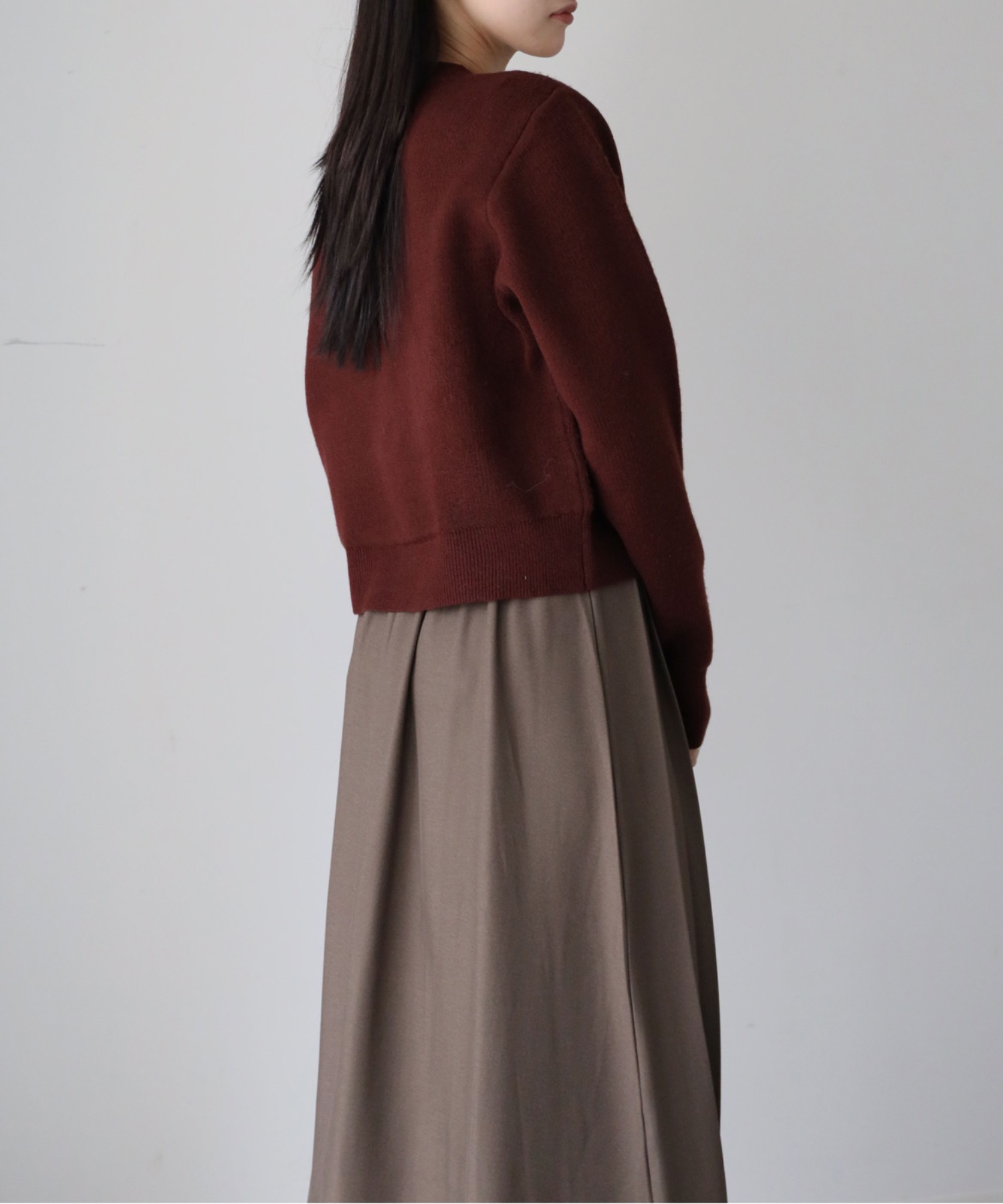 model：155cm. 着用サイズ：FREE
