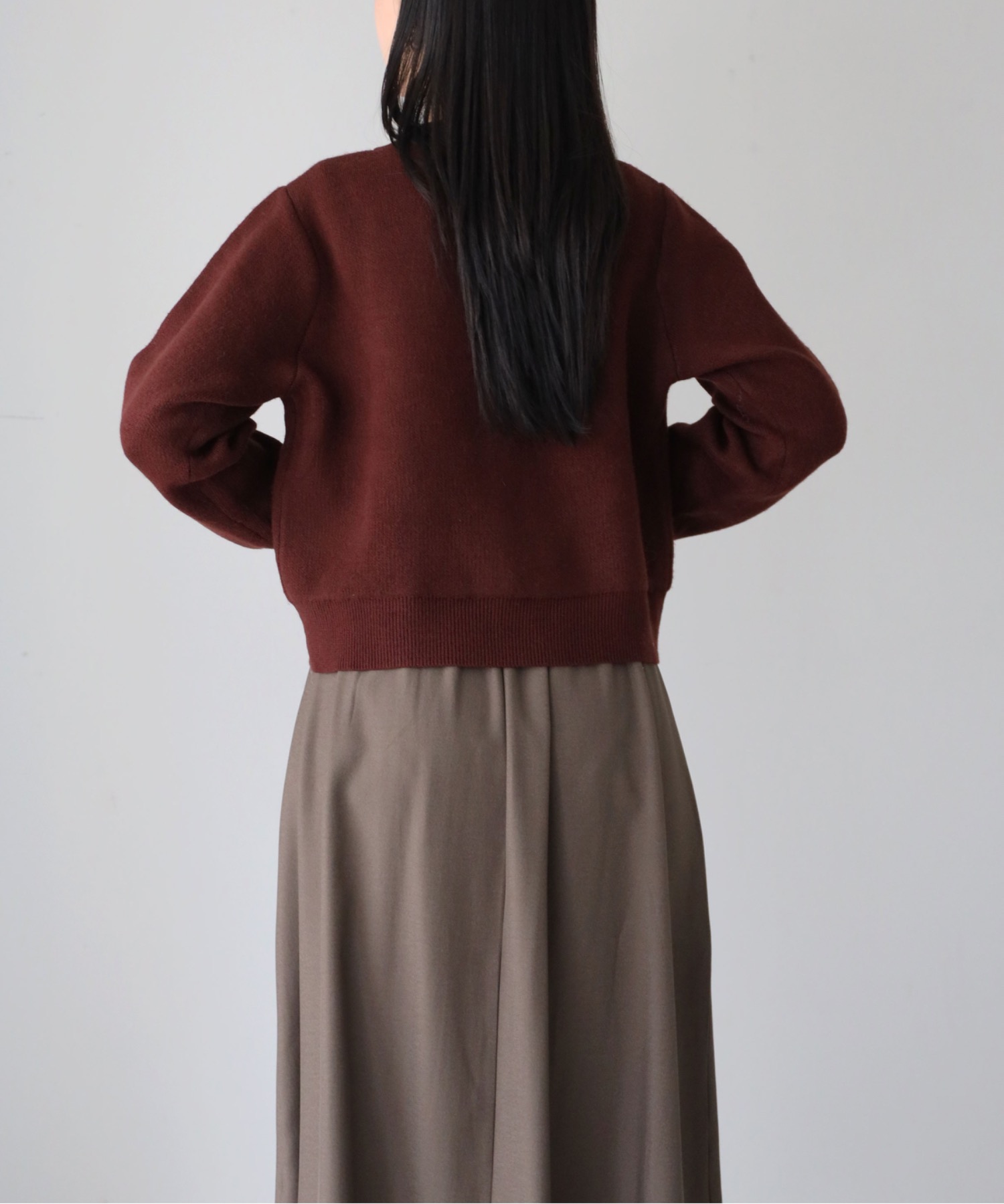 model：155cm. 着用サイズ：FREE