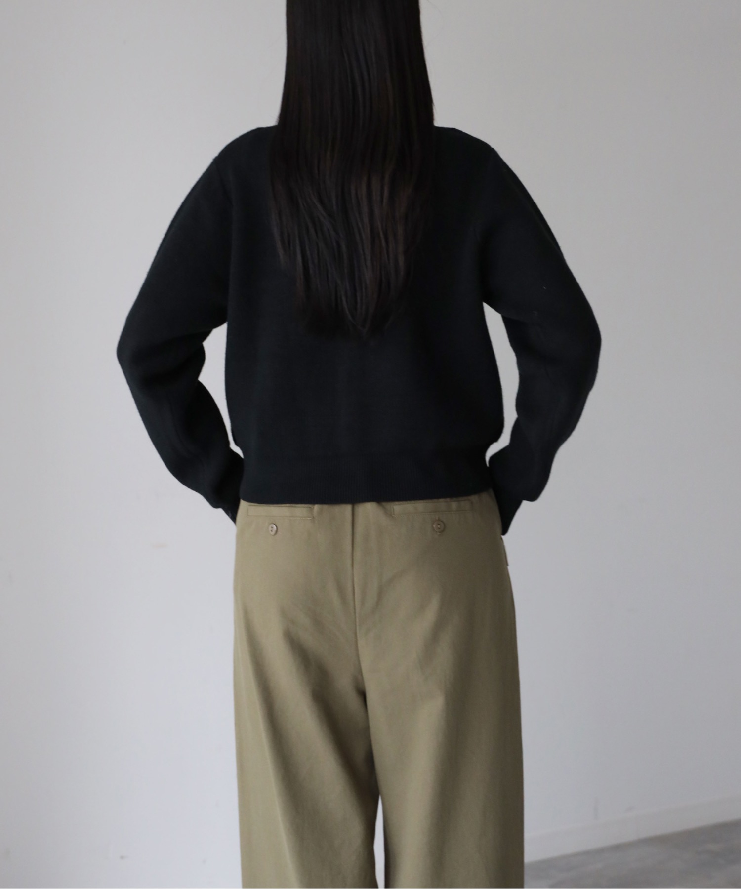 model：155cm. 着用サイズ：FREE