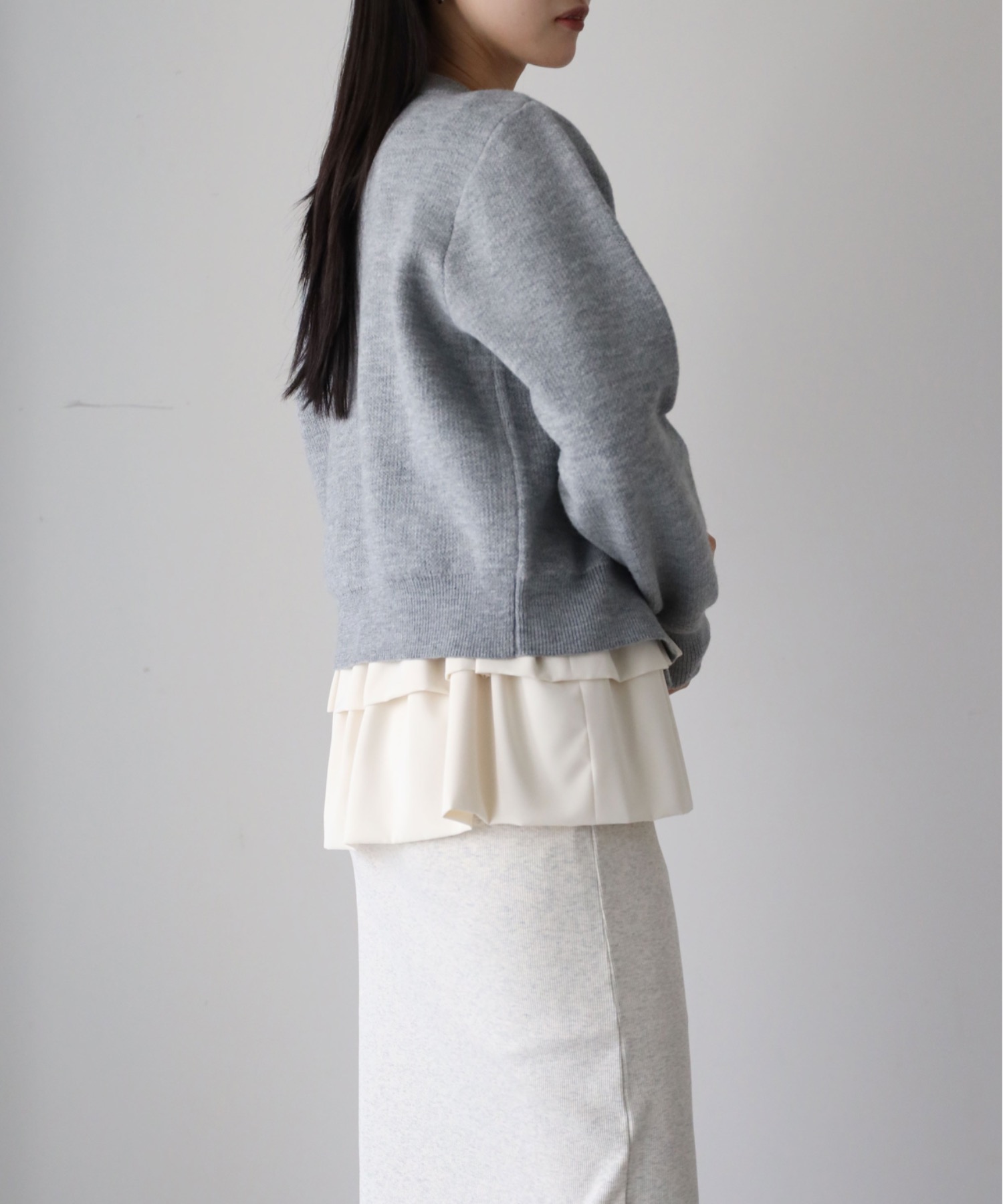 model：155cm. 着用サイズ：FREE