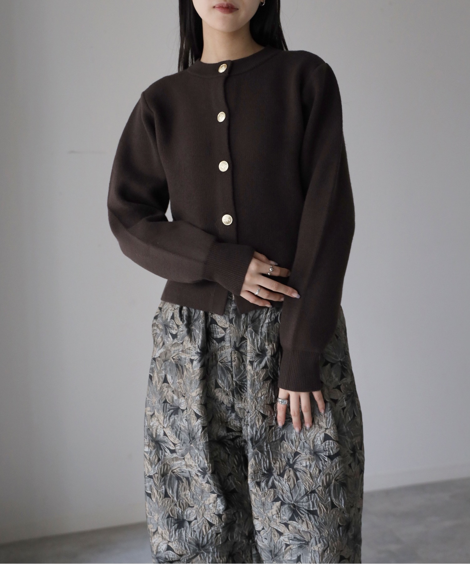 model：155cm. 着用サイズ：FREE