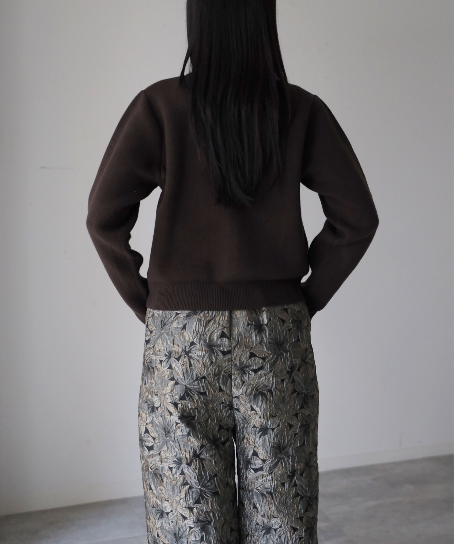 model：155cm. 着用サイズ：FREE