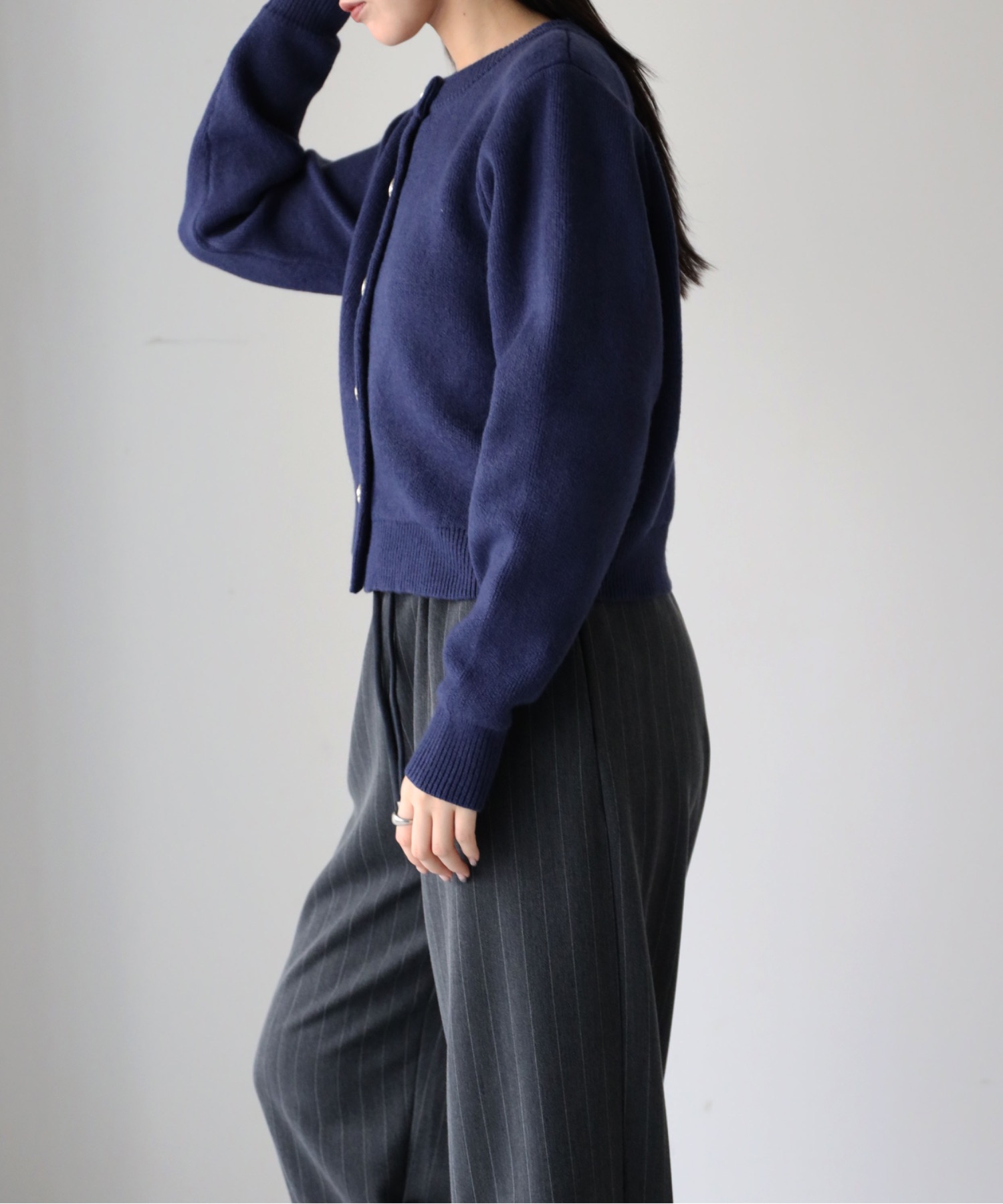 model：155cm. 着用サイズ：FREE