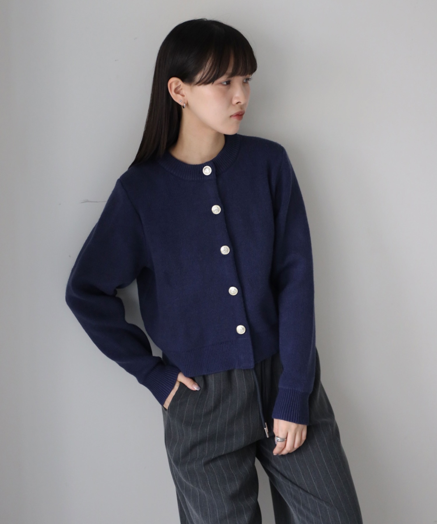 model：155cm. 着用サイズ：FREE
