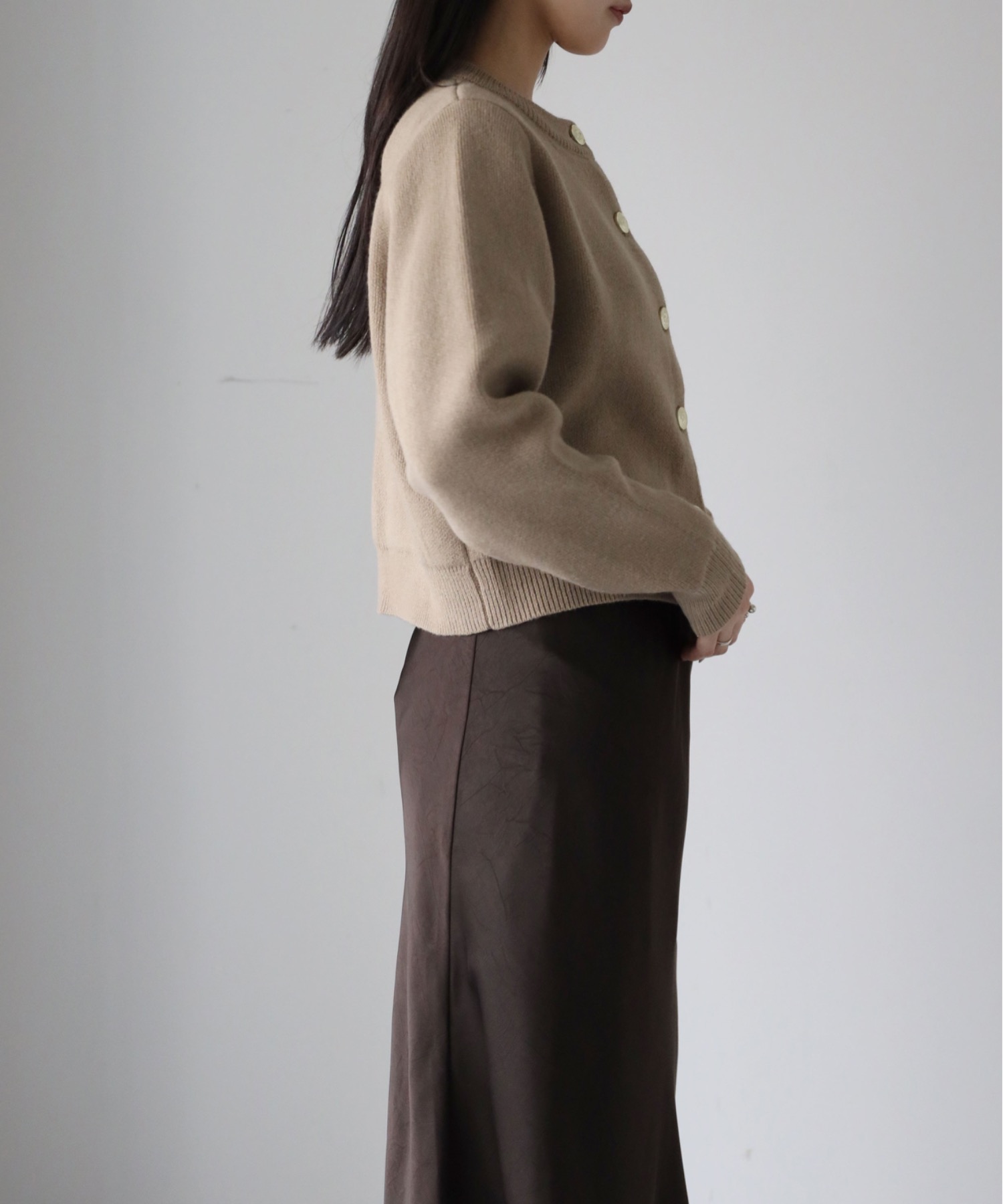 model：155cm. 着用サイズ：FREE