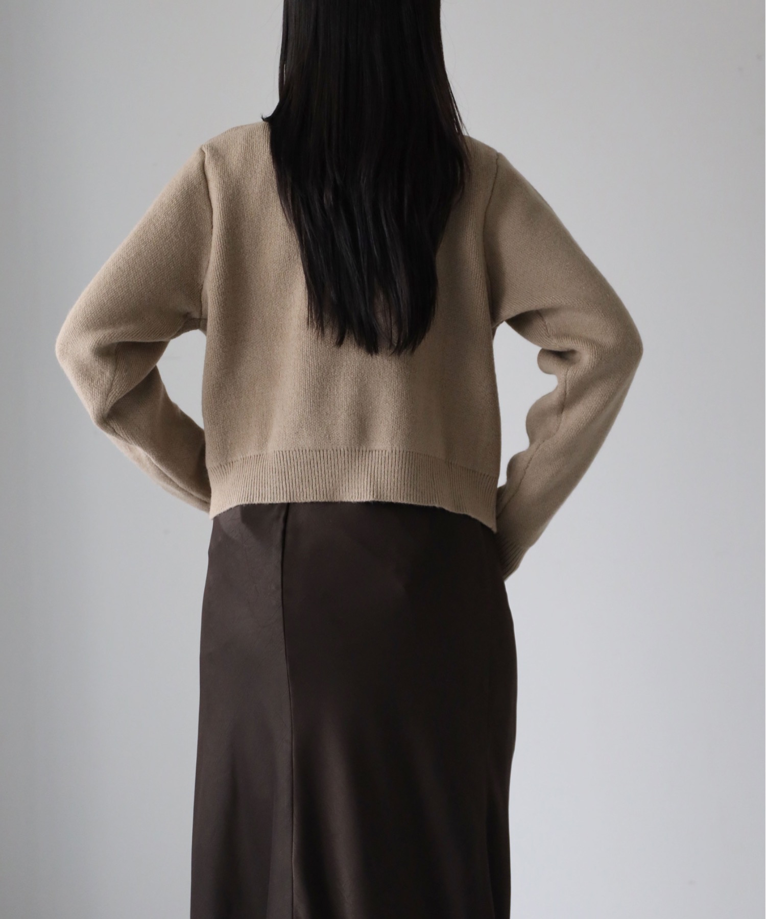 model：155cm. 着用サイズ：FREE
