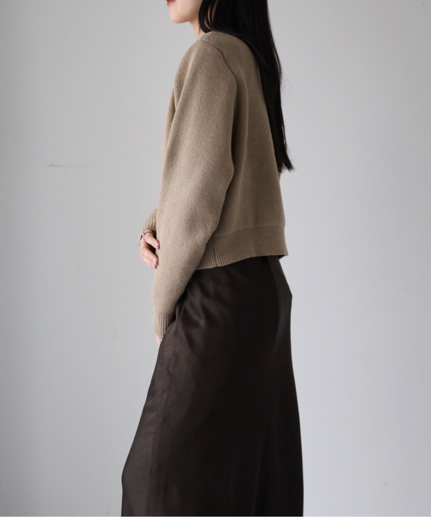model：155cm. 着用サイズ：FREE