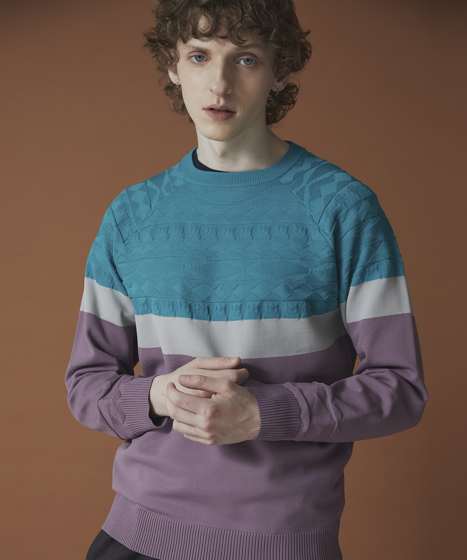 Rincks Nordieck Stretch crew neck pullover (нит) — вязаный кардиган