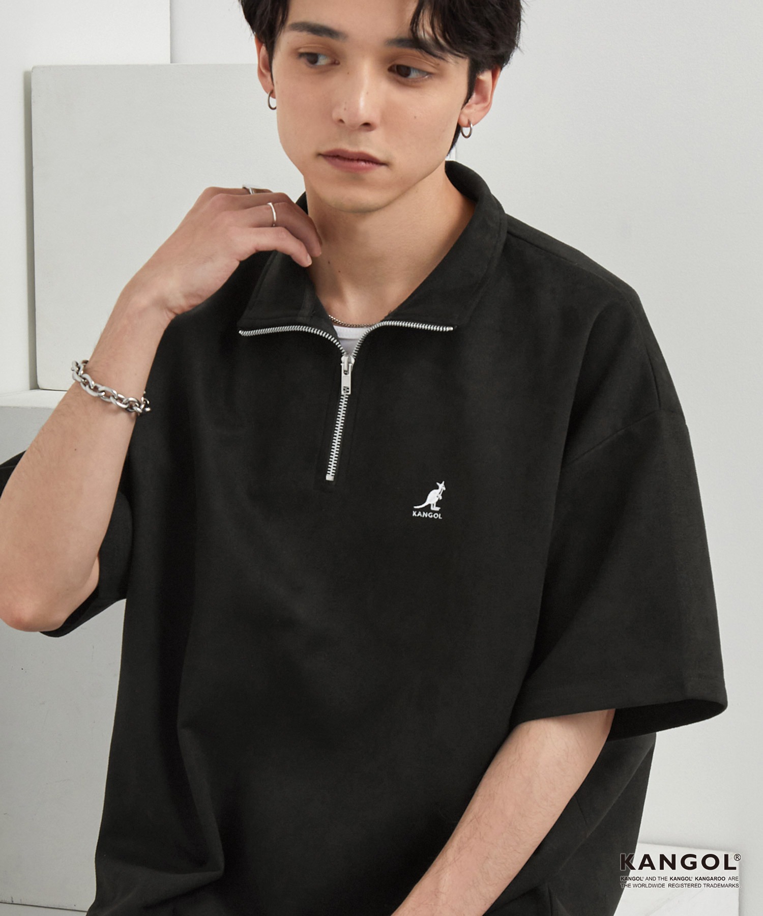 *p(R)ojectR® シルバーロゴ ハーフジップ Lサイズ p(R)ojectR® Logo Half Zip Sweat Lサイズ p(R)ojectRReflective