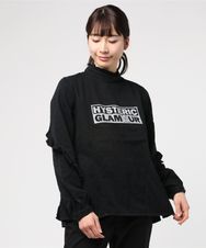 HYS BEAR SQ USED加工 デニムプルオーバーシャツ