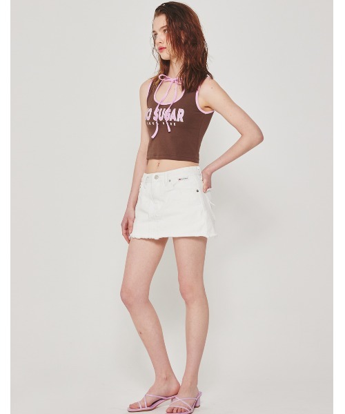 crank cancan frill mini skirt　アイボリー CRANK】CANCAN FRILL MINI SKIRT | OUR BRAND,CRANK | PRESSING