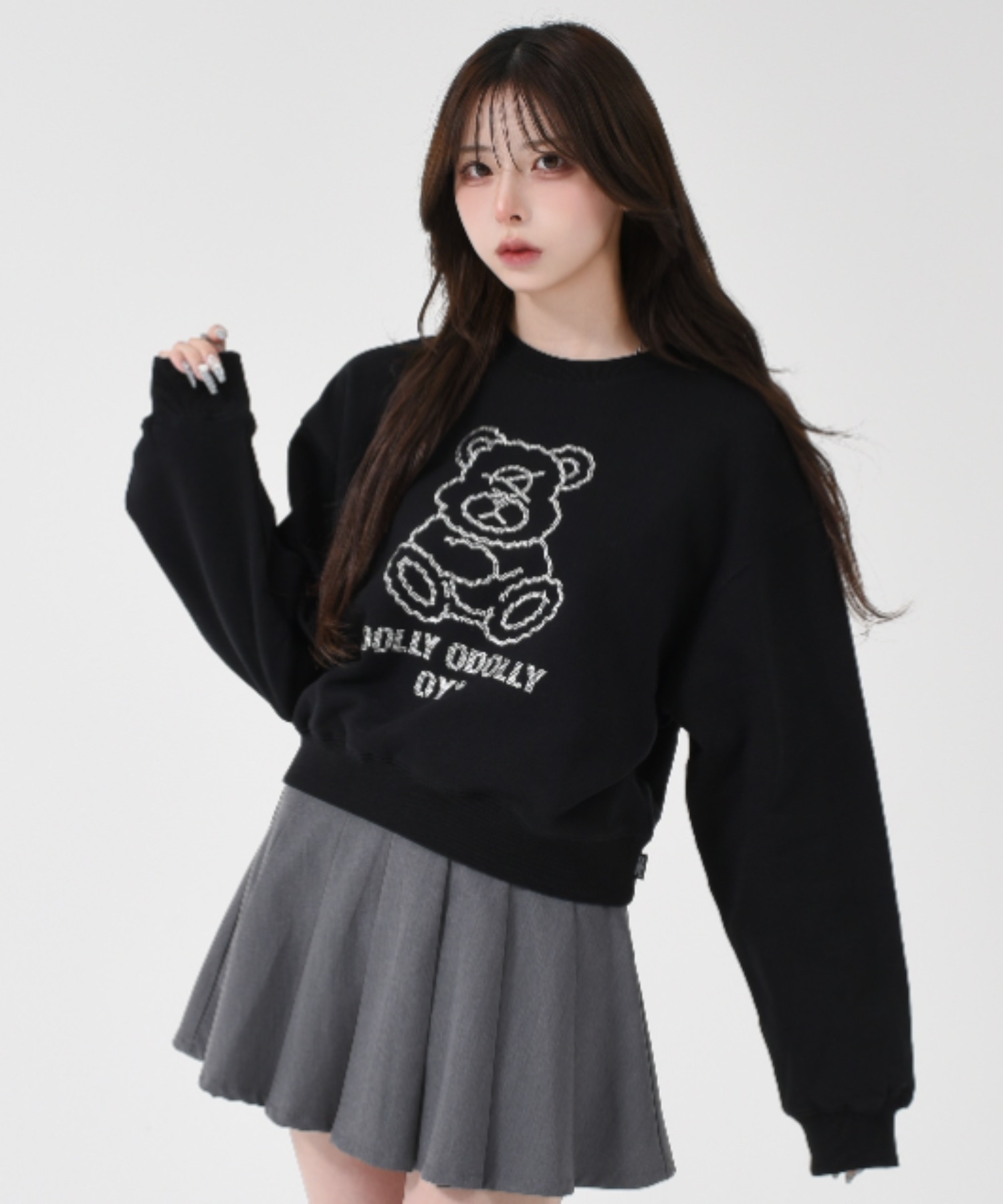 ★OY★DOLLY STAR LOGO CROPPED TEE - WHITE★正規品/直送料込 오와이 돌리 스타 로고 크롭 티 화이트 | OY | KREAM