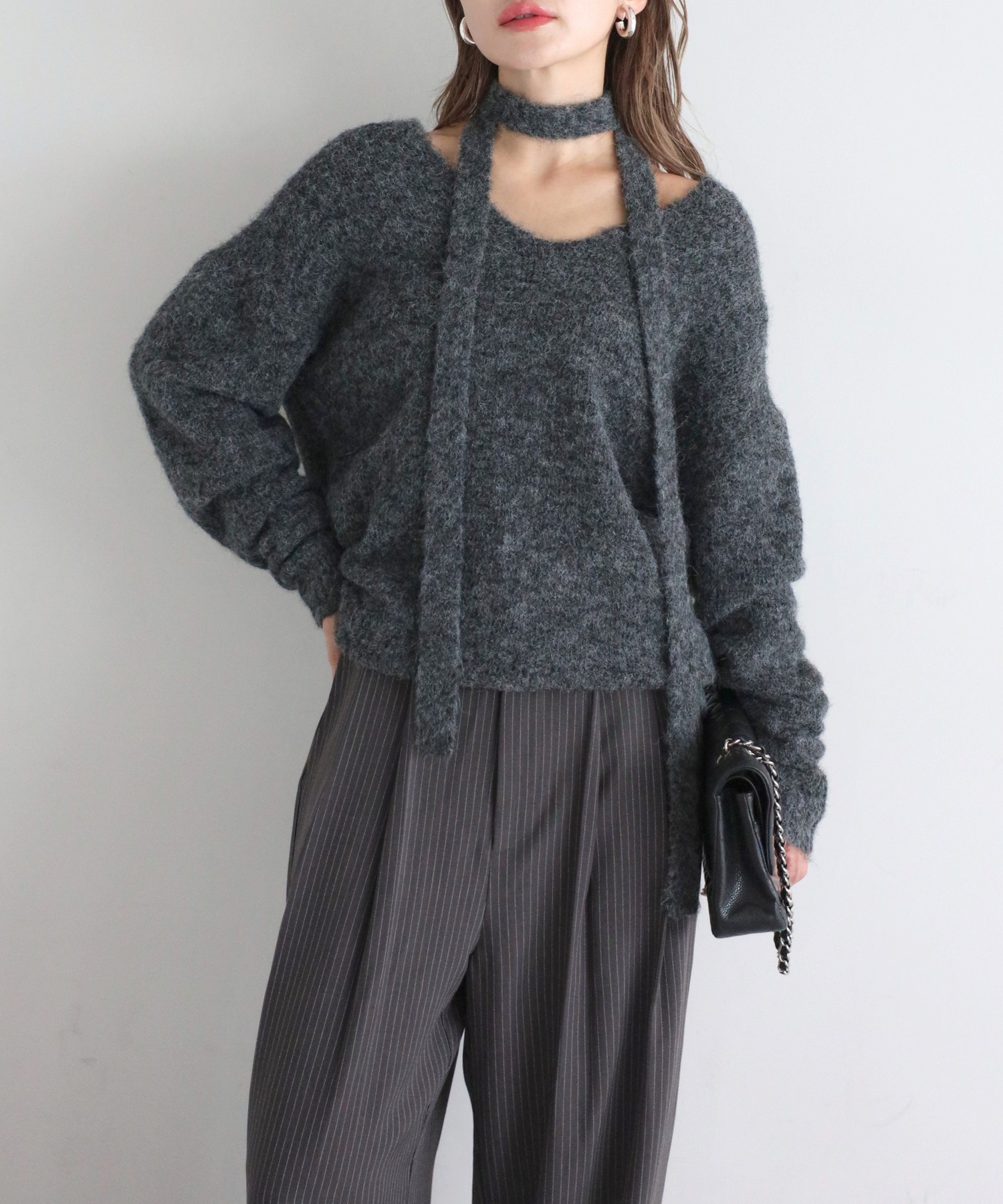 model:H165 着用サイズ:FREE