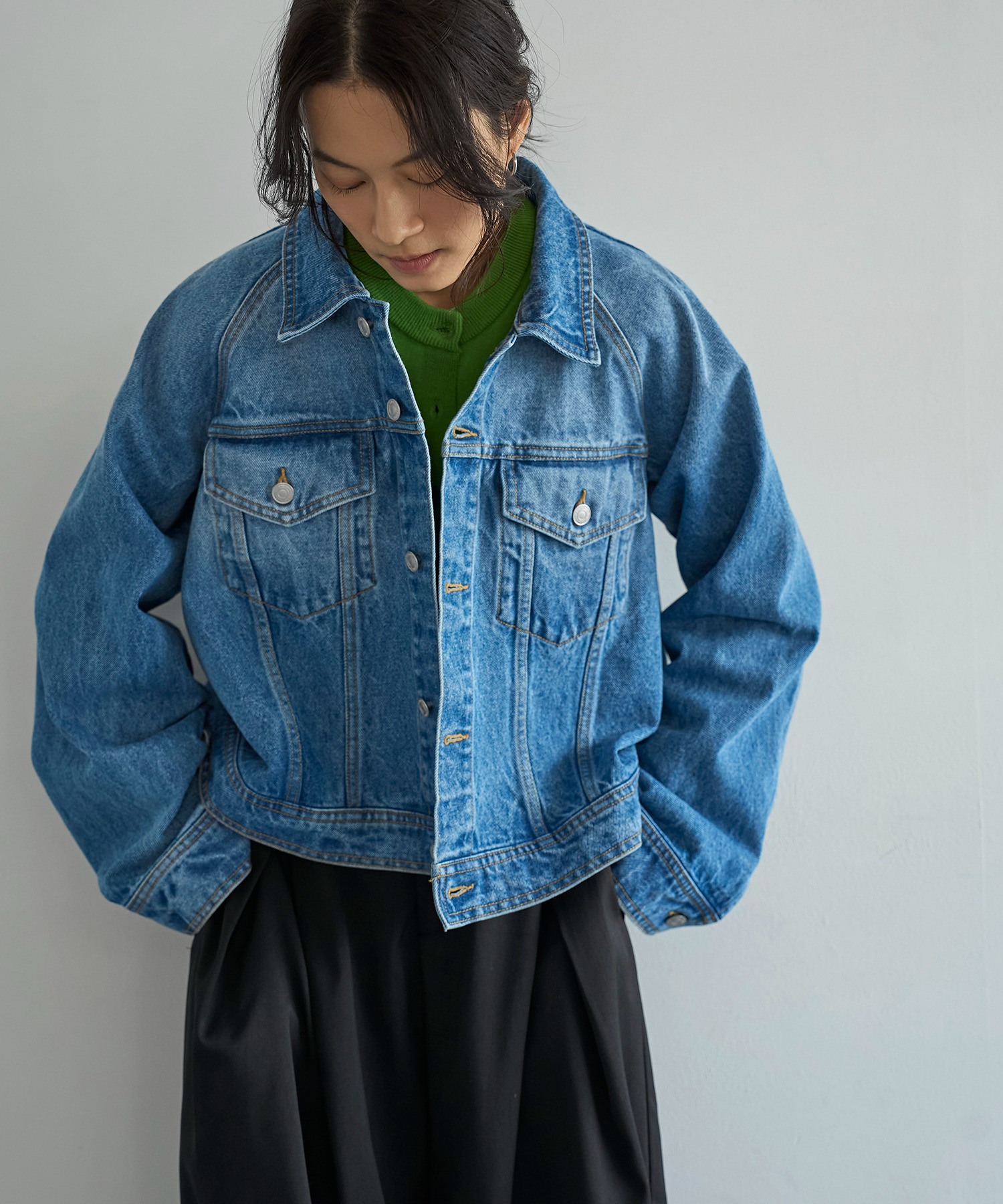 model：H165　着用サイズ：F
