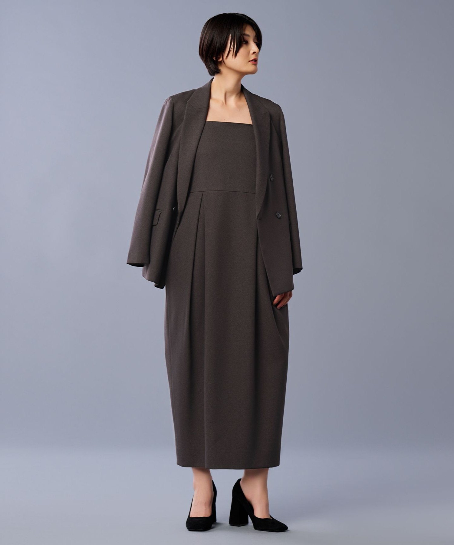 グラシエウォーム コクーン ワンピース（uncrave STANDARD）