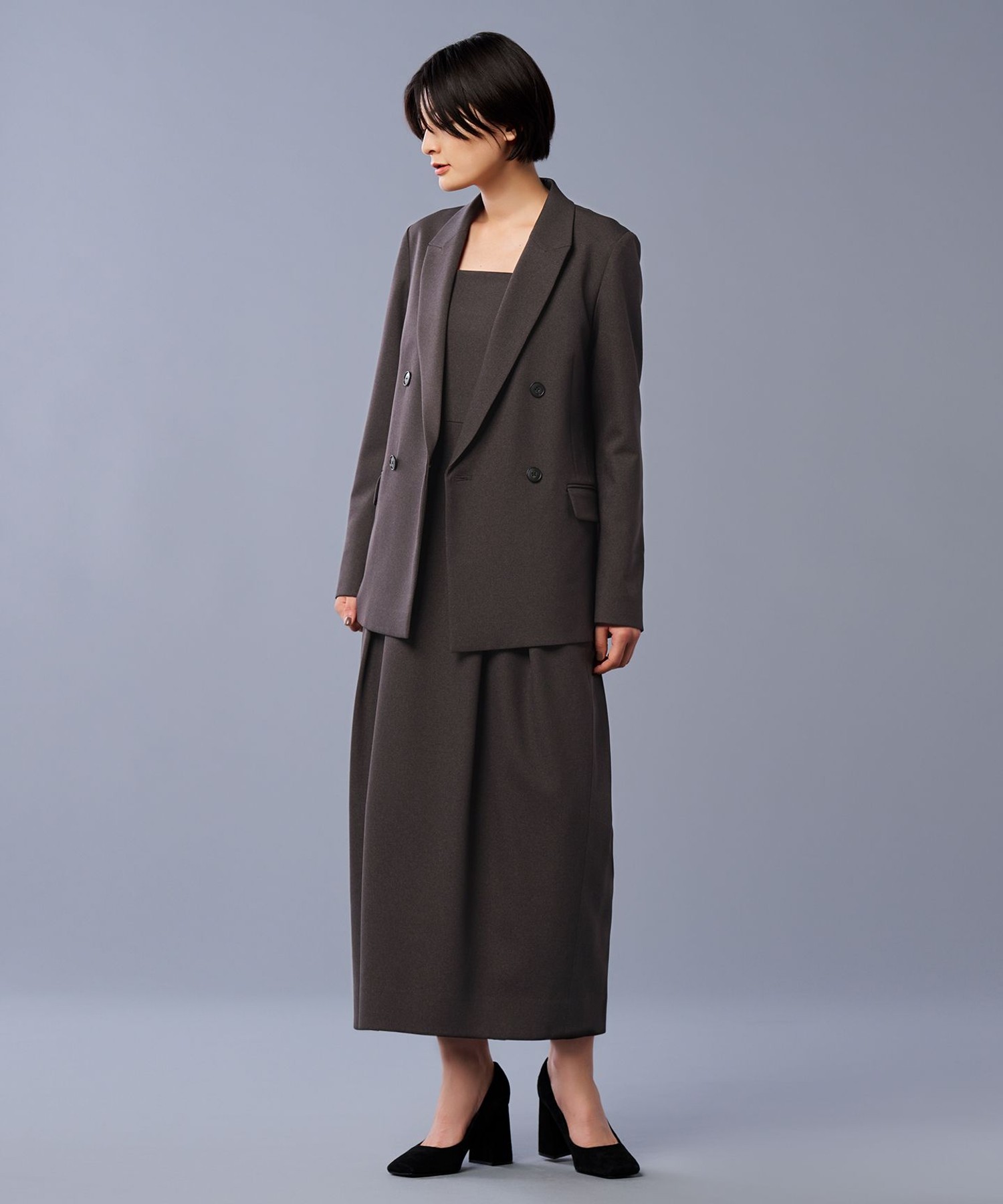 グラシエウォーム コクーン ワンピース（uncrave STANDARD）