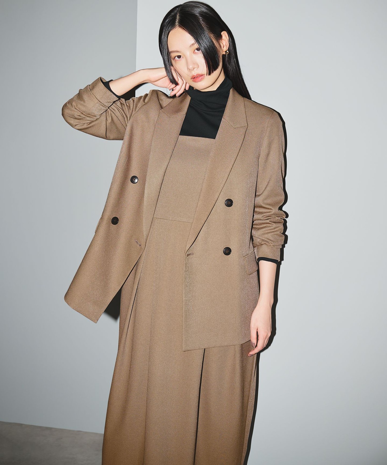 グラシエウォーム コクーン ワンピース（uncrave STANDARD）