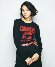 CANDY LOADED プリント プルオーバー