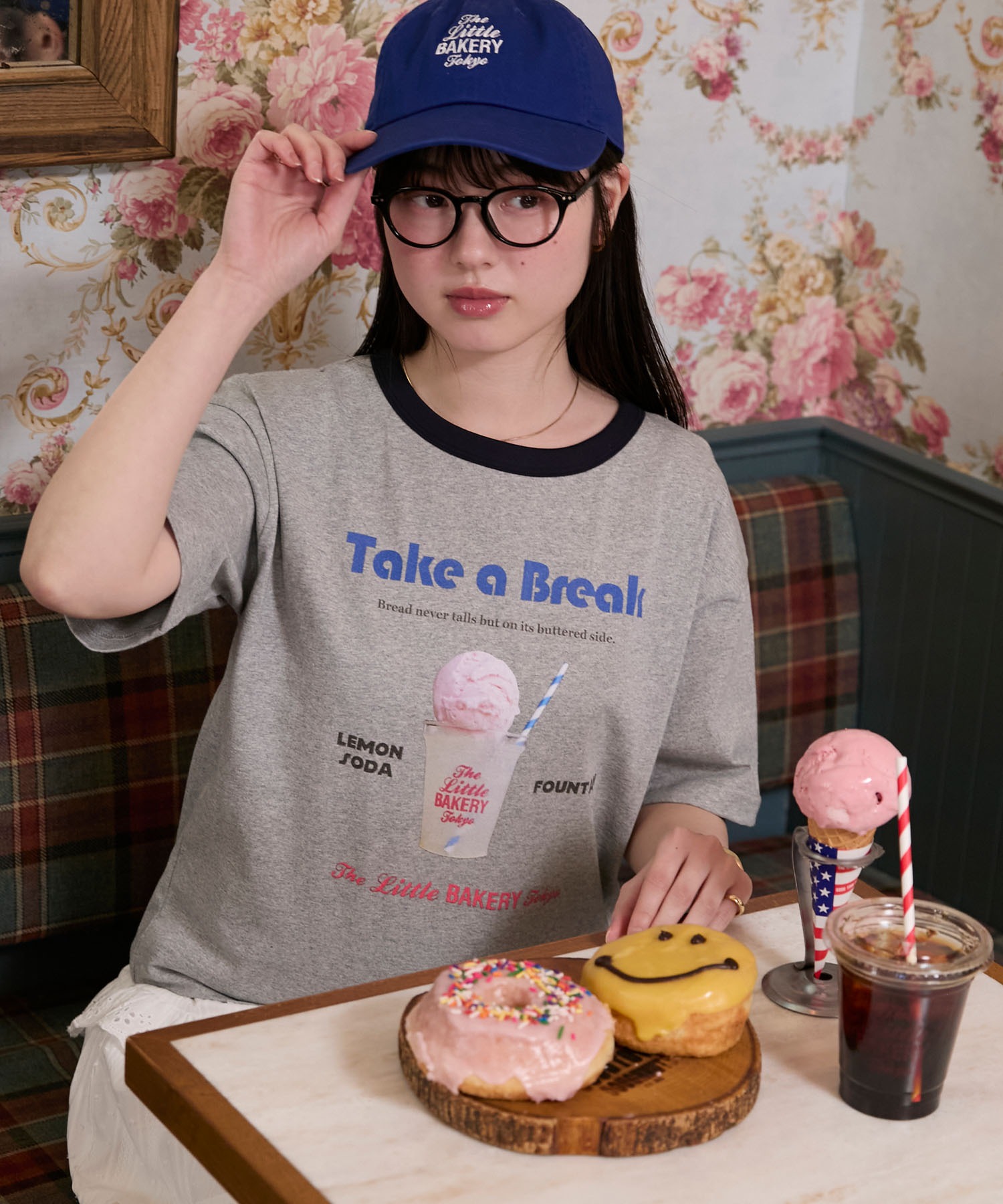 The Little BAKERY TOKYO × forksy.】アソート柄 ロゴ / フォト The Little BAKERY TOKYO × forksy.】アソート柄 ロゴ / フォト
