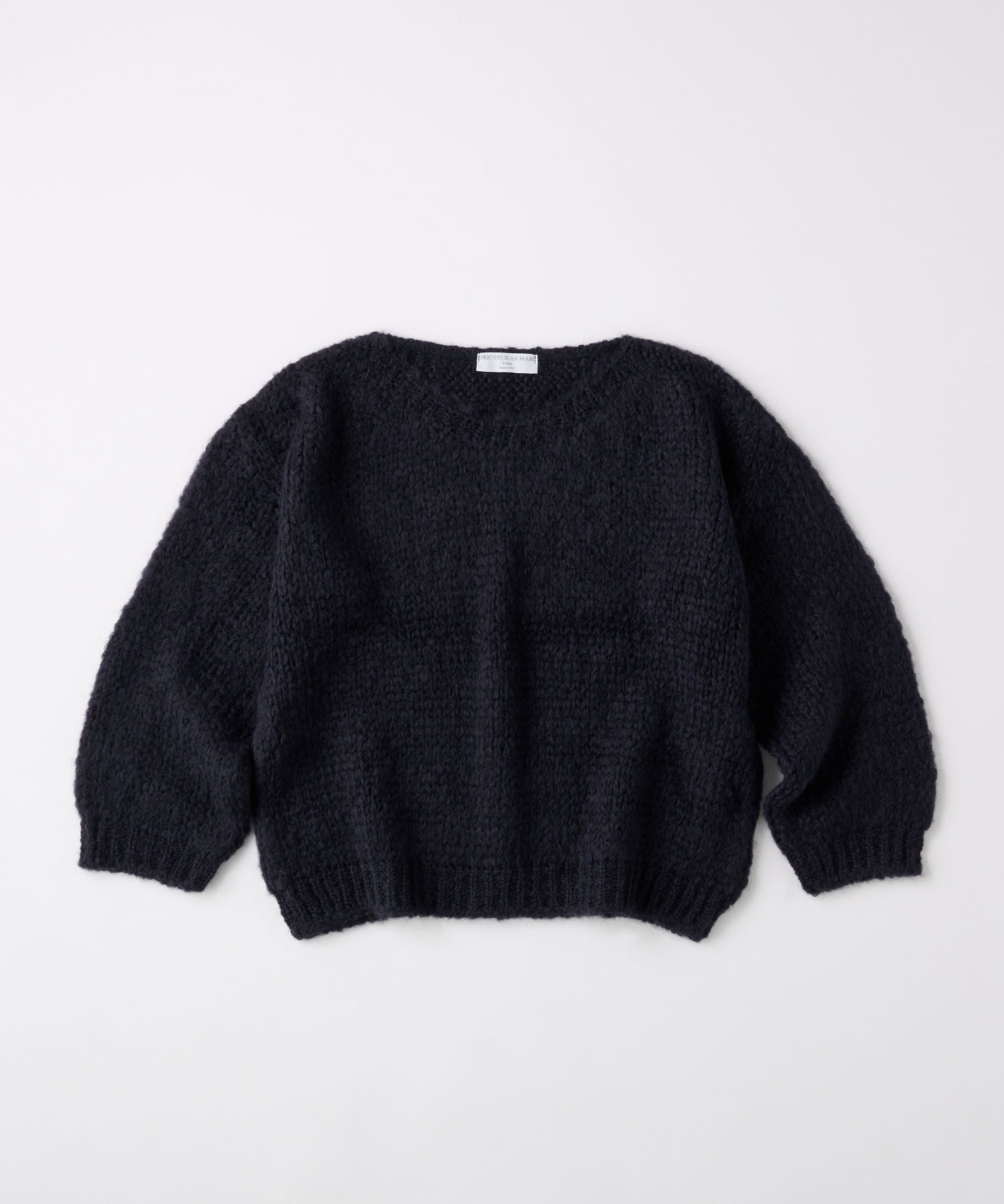 forksy.】【Tricots Jean Marc】モヘアタッチクルーネックプルオーバー