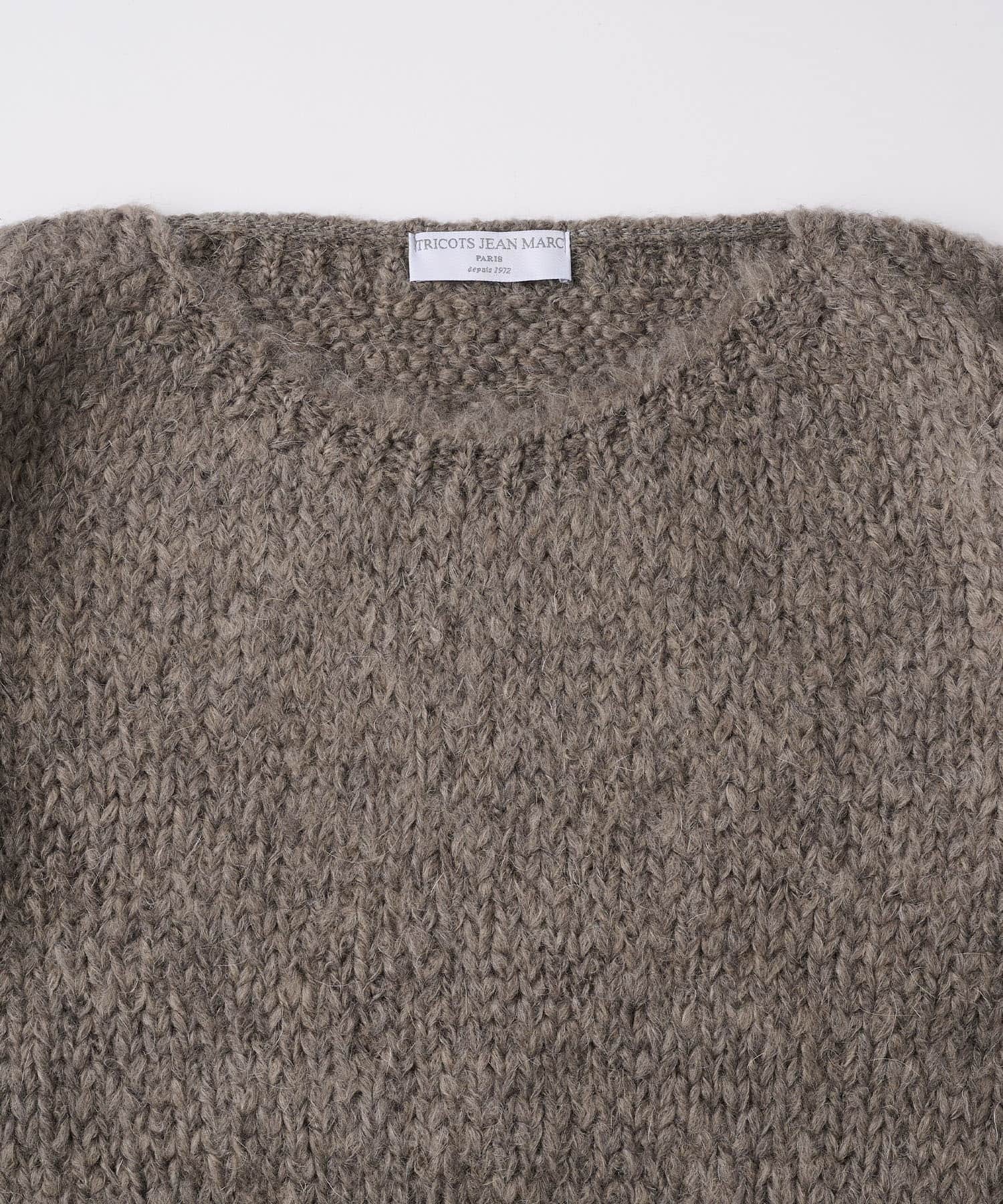 forksy.】【Tricots Jean Marc】モヘアタッチクルーネックプルオーバー