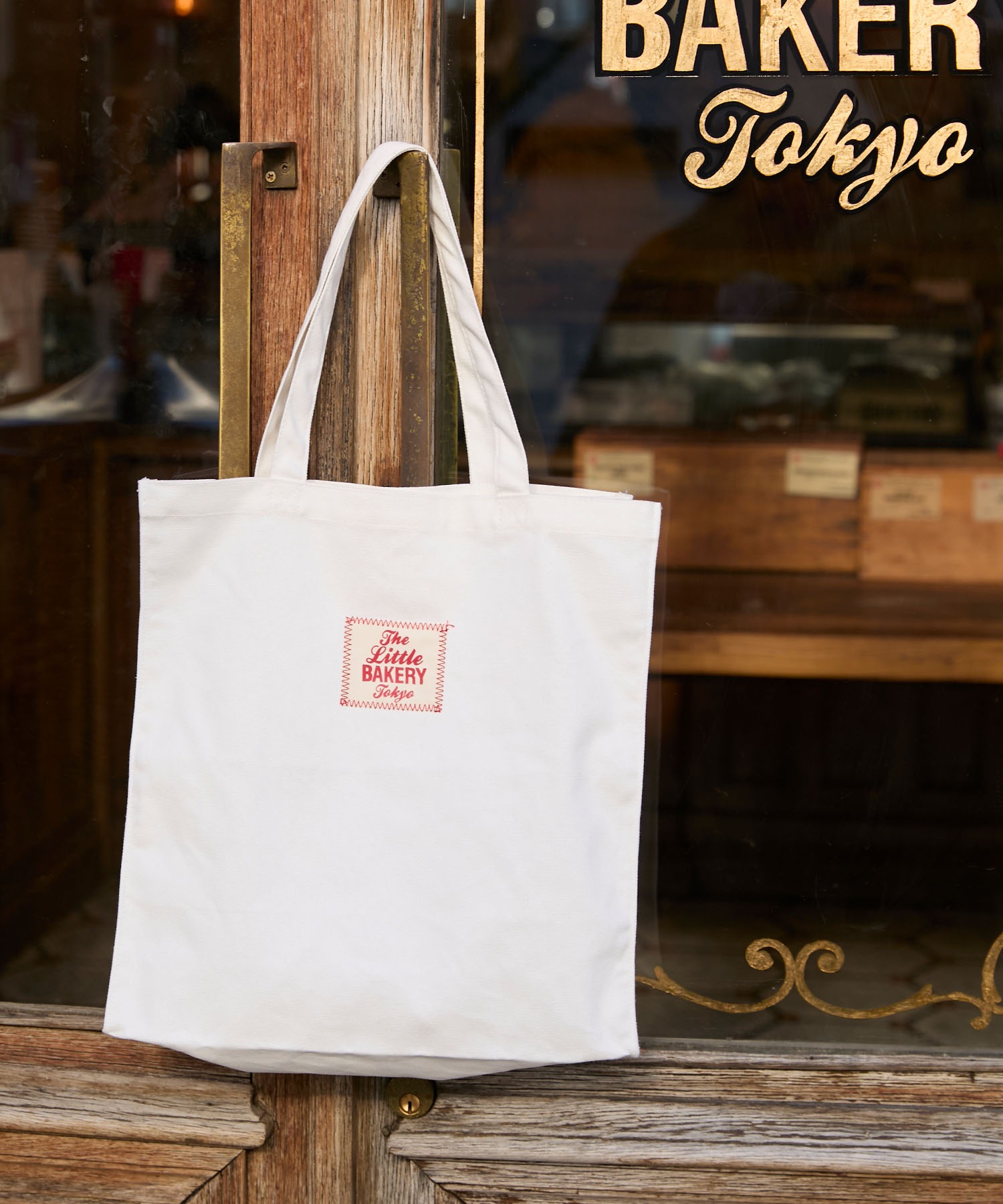 The Little BAKERY TOKYO × forksy.】ワンポイントロゴ キャンバス