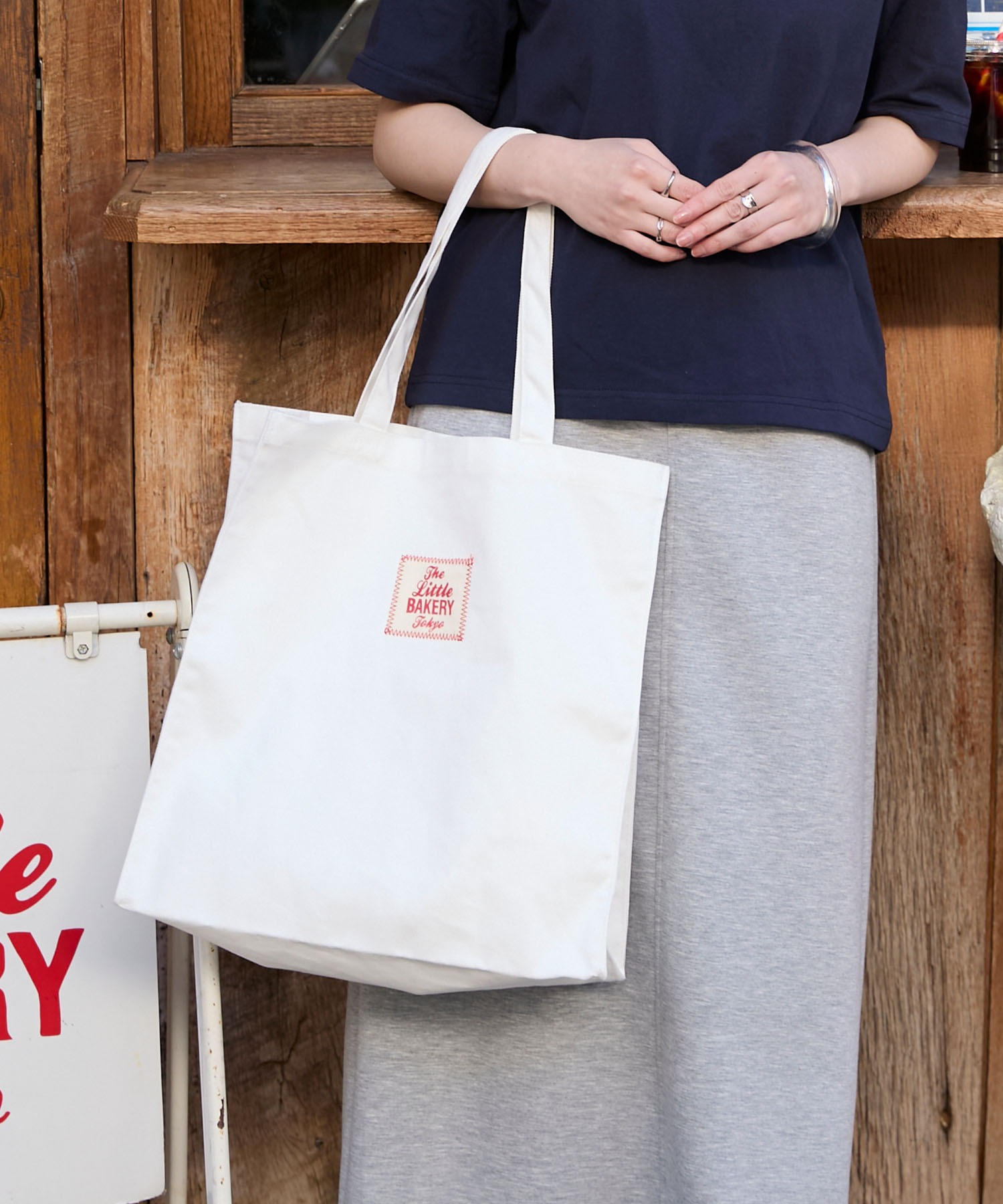 The Little BAKERY TOKYO × forksy.】ワンポイントロゴ キャンバス