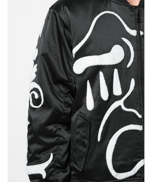 【超お値下げ中】　supream 正規品　トロンプルイユ ボンバージャケット　M Supreme トロンプルイユ ボンバージャケット | ブルー | FARFETCH JP
