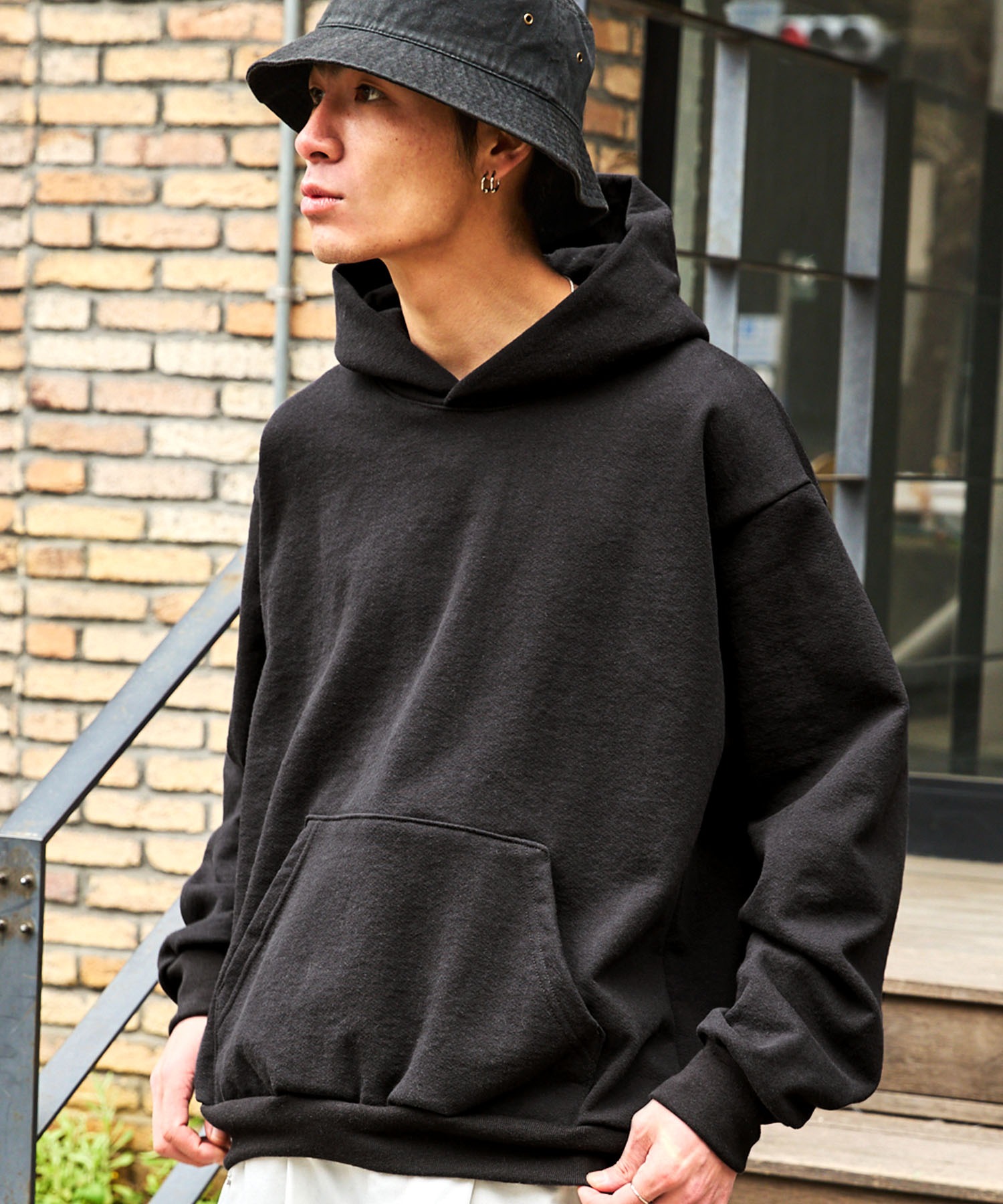 14oz L los angeles apparel パーカー - パーカー