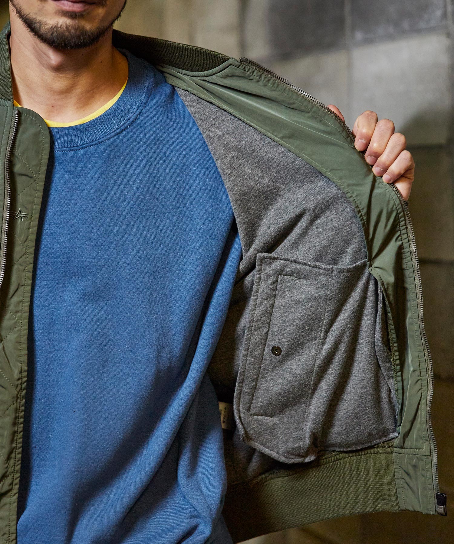 【早い者勝ち】ALPHA INDUSTRIES 別注BONDING L-2B Alpha Industries SALE10%OFF ALPHA INDUSTRIES アルファ