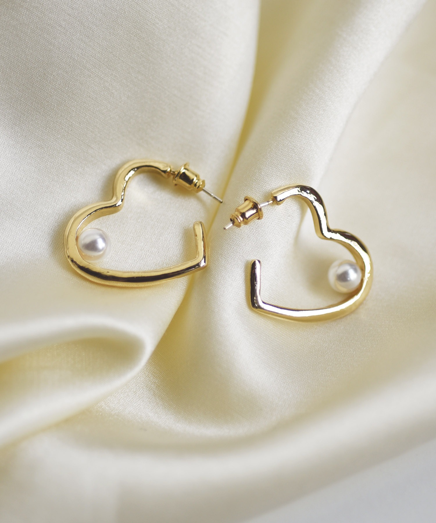 ハートフープピアス メーカー公式 Sv925ポスト