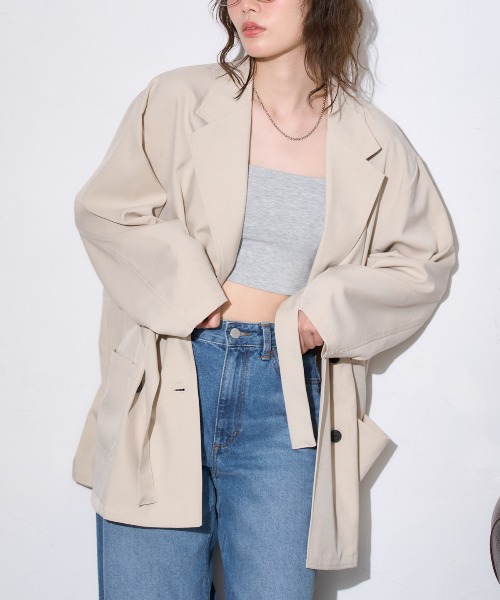 model：163cm / size：F
