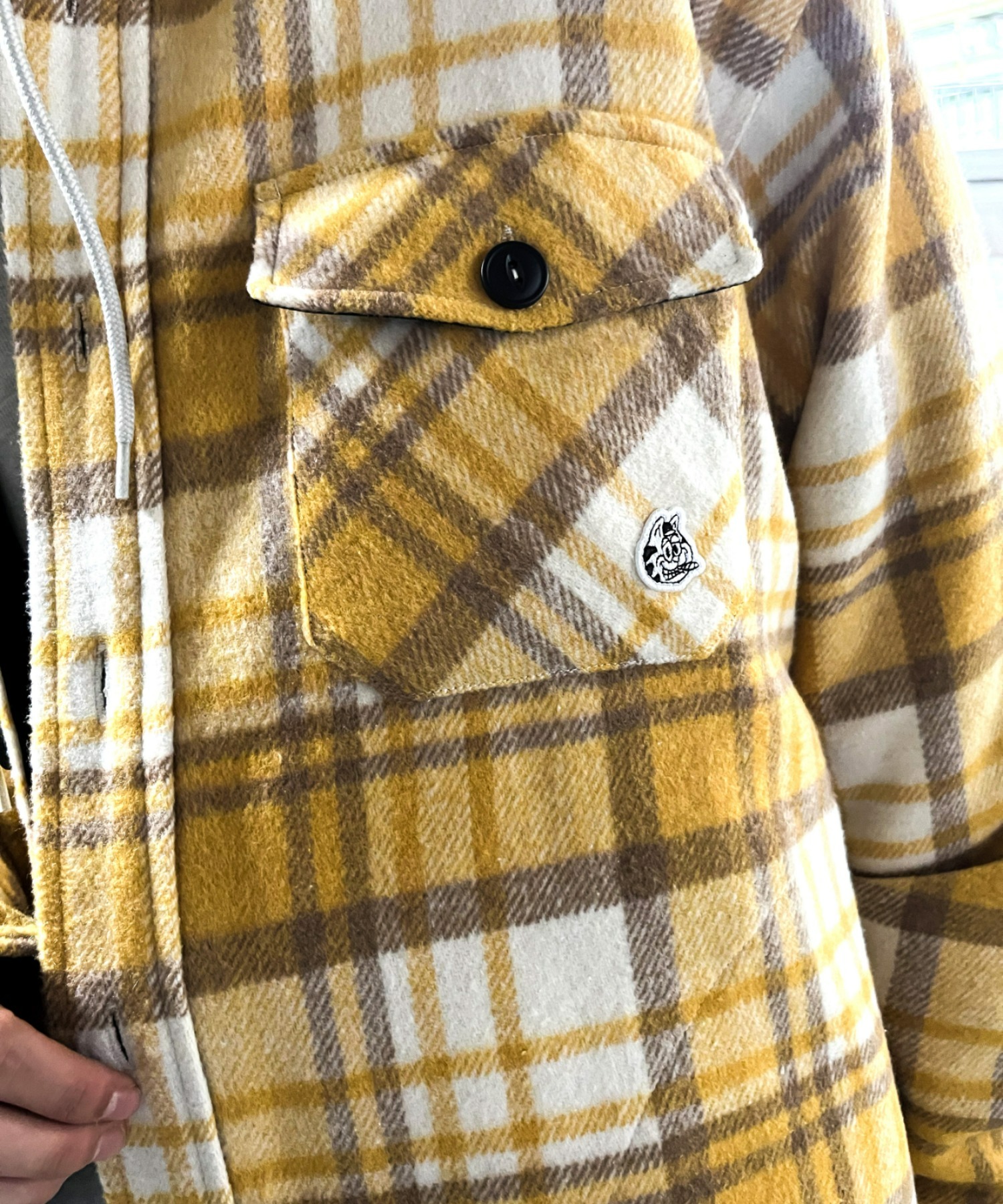 A'gem/エージェム』チェックシャツジャケット A'gem│A'GEM/9×.KOM