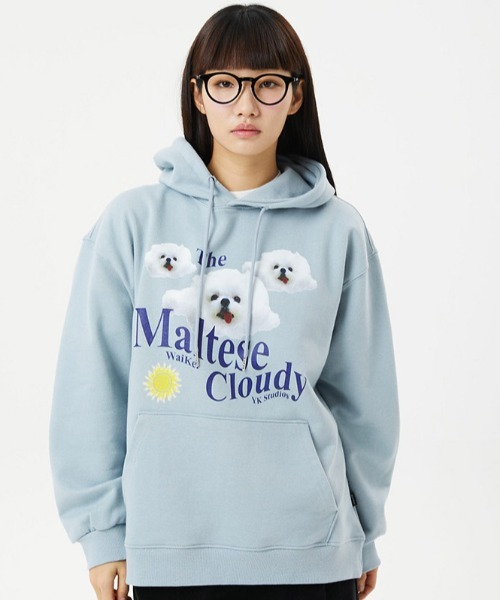 さらに100円引き◆Wai Kei◆Maltese Uniform Hood A'GAM/9×.kom『WaiKei/ワイケイ』Maltese cloudy hood /クラウ