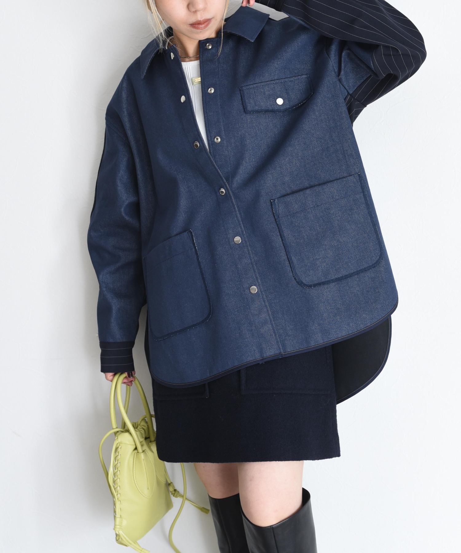 Eimee Law　デニムジャケット ジレ セットアップ Eimee Law デニムジャケット ジレ セットアップ Eimee Law（エイミー