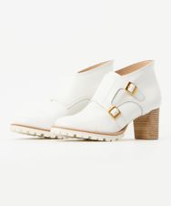 DOUBLE MONK-STRAP アンクルブーツ