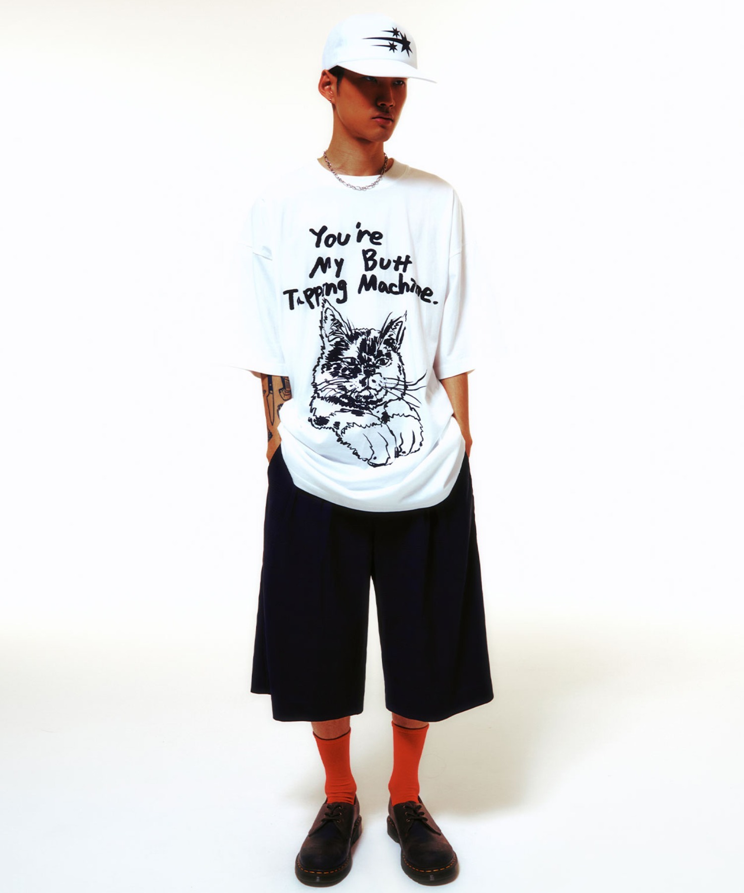 [ NICE GHOST CLUB]★24SS★韓国人気★HYEMIN BIG BIG TEE NICE GHOST CLUB]☆24SS☆韓国人気☆HYEMIN BIG BIG TEE (Nice