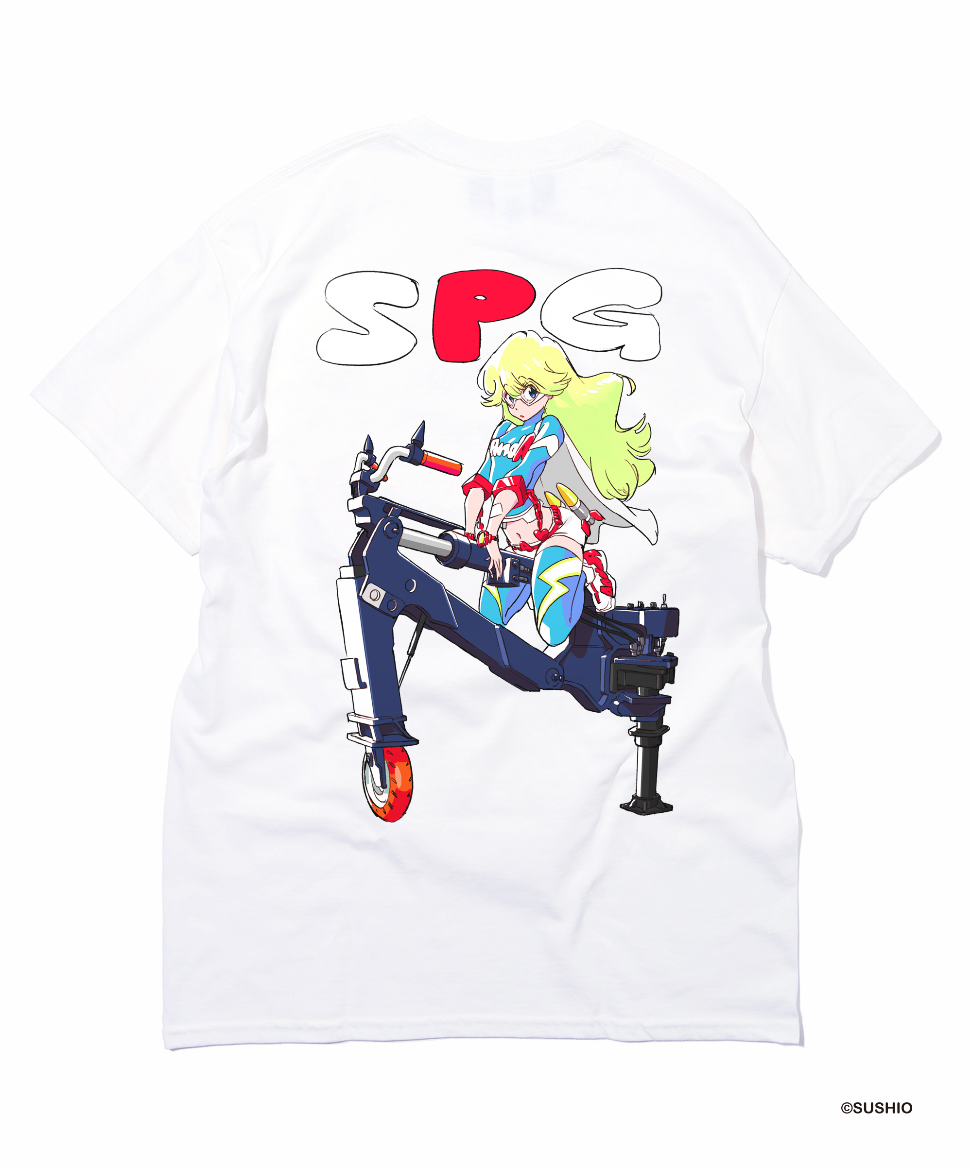 すしお And A Sick Positive Girls 4 Graphic T Shirt Back Print