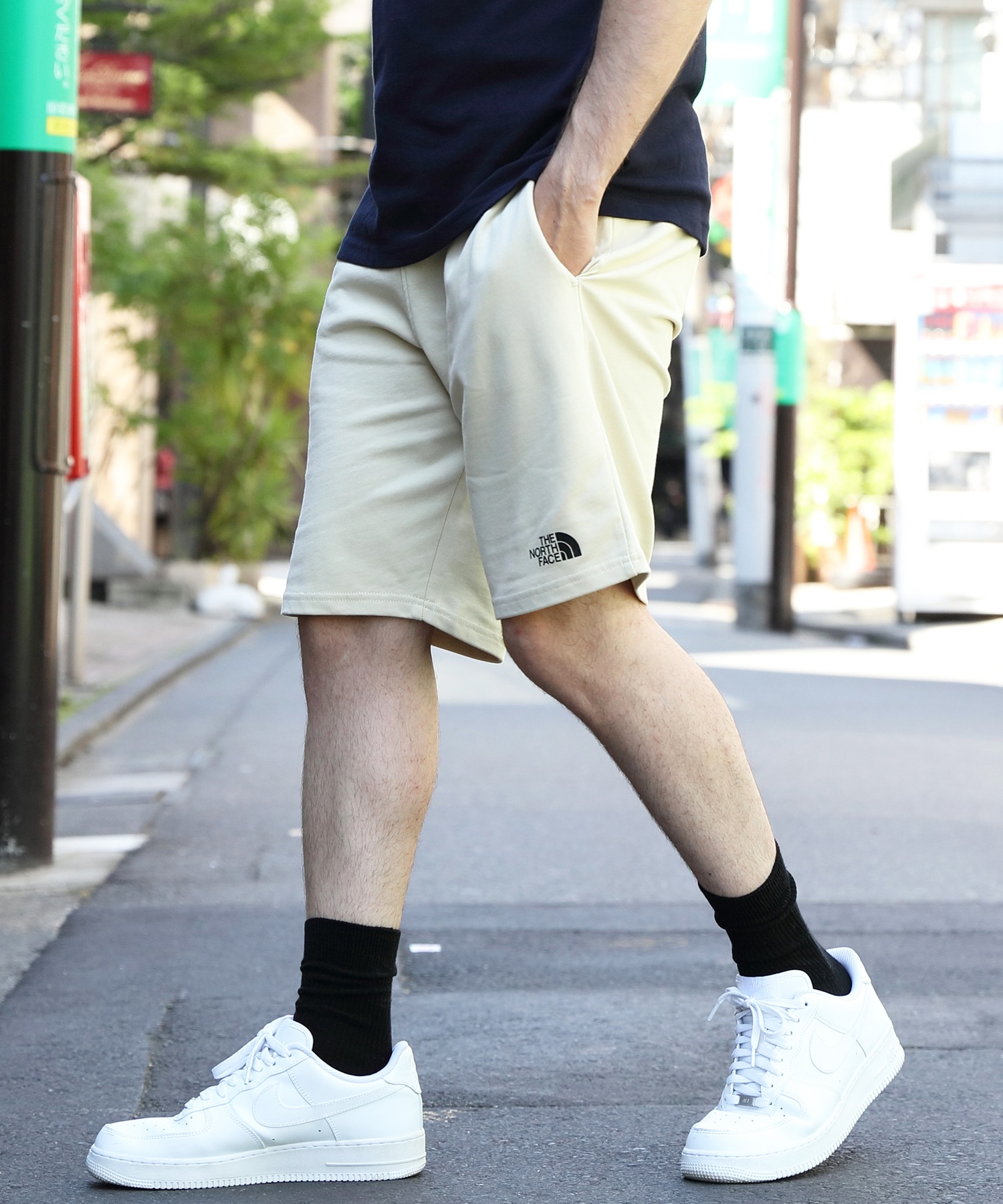 THE NORTH FACETHE コットンショートパンツ FACE