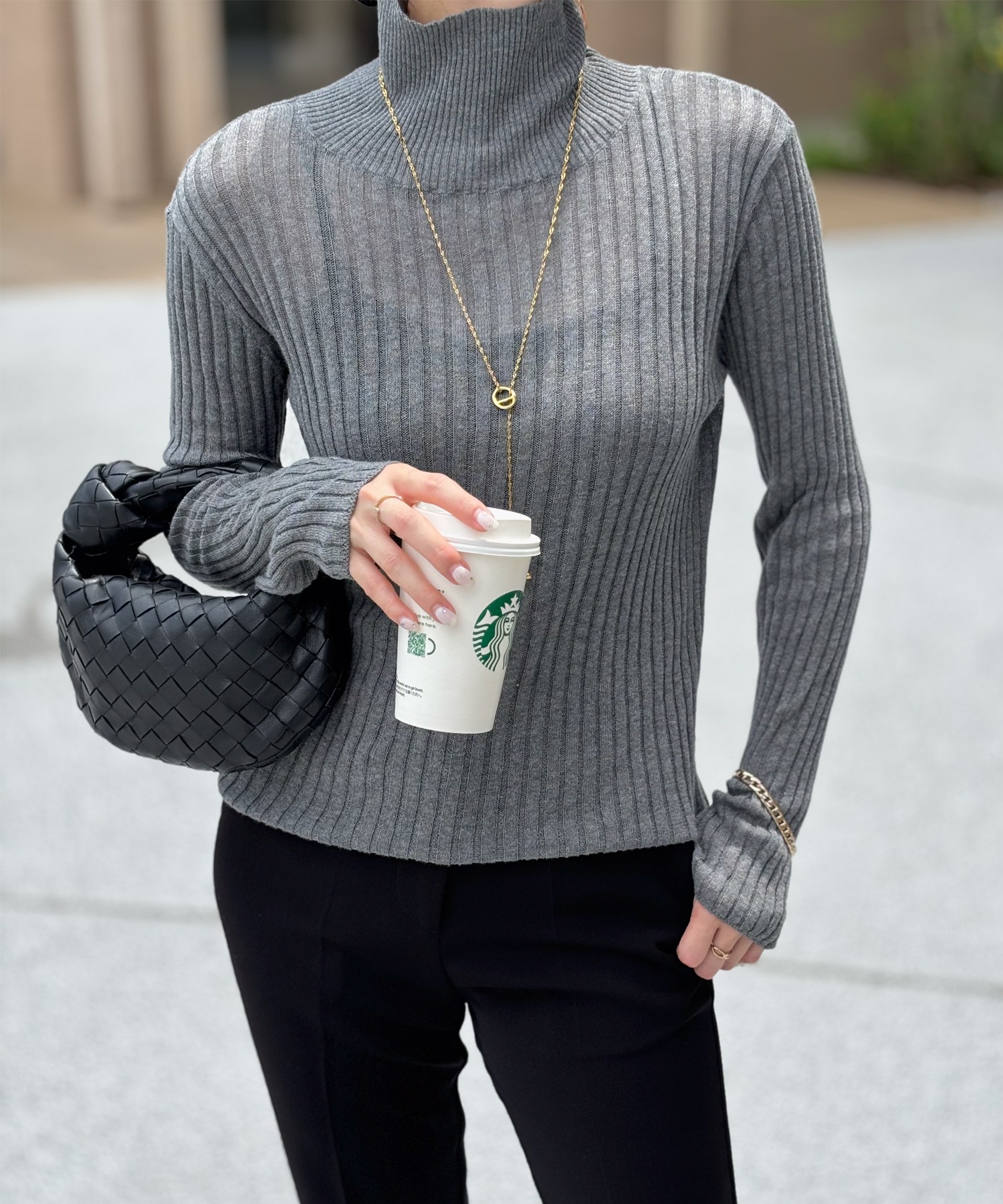 あい！！タグ付き！ロンハーマン 別注　エブール　シアーリブタートル シアーリブタートルニットプルオーバー Emma Taylor│STYLEDOOR