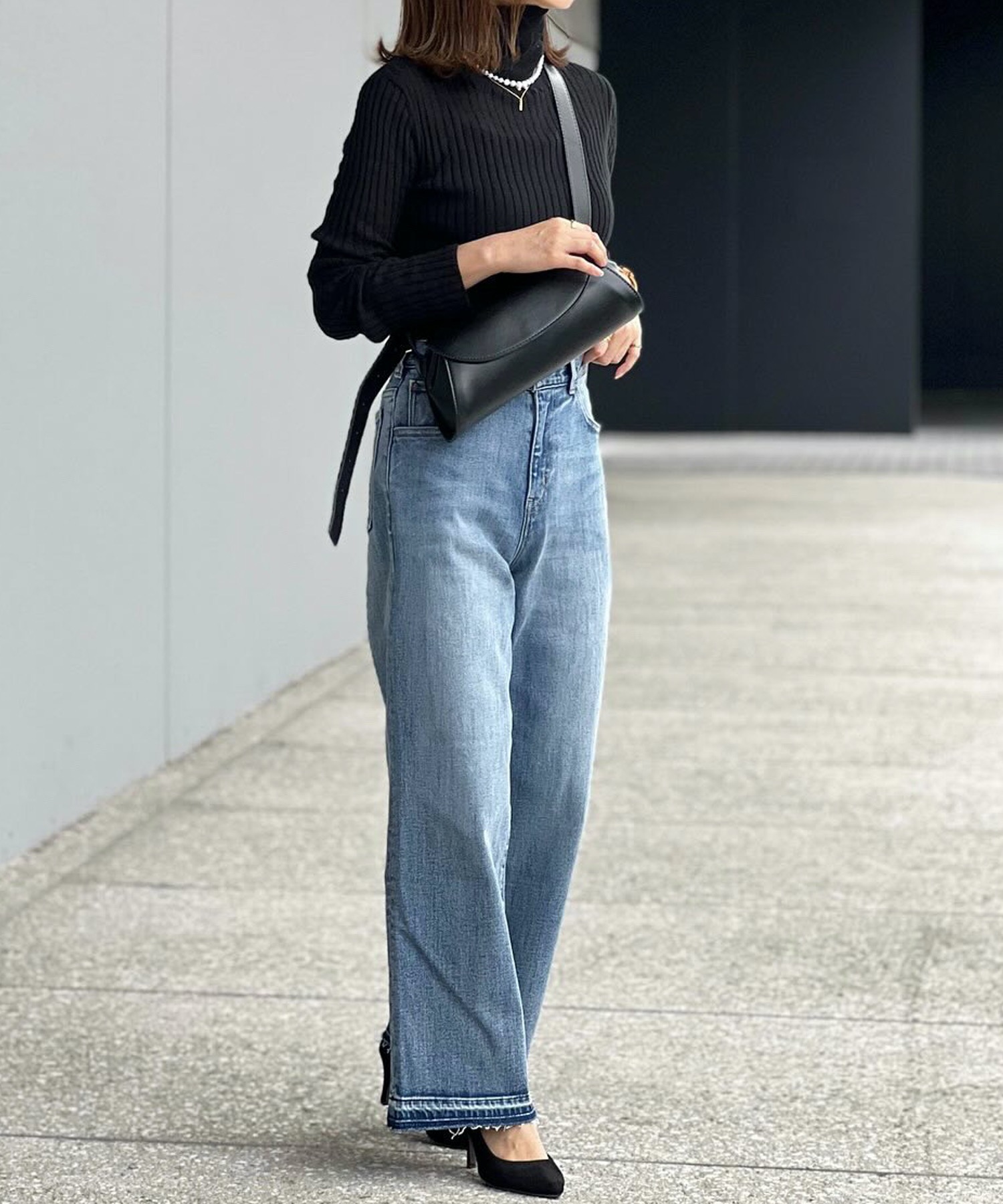 シアーリブタートルニットプルオーバー Emma Taylor│STYLEDOOR