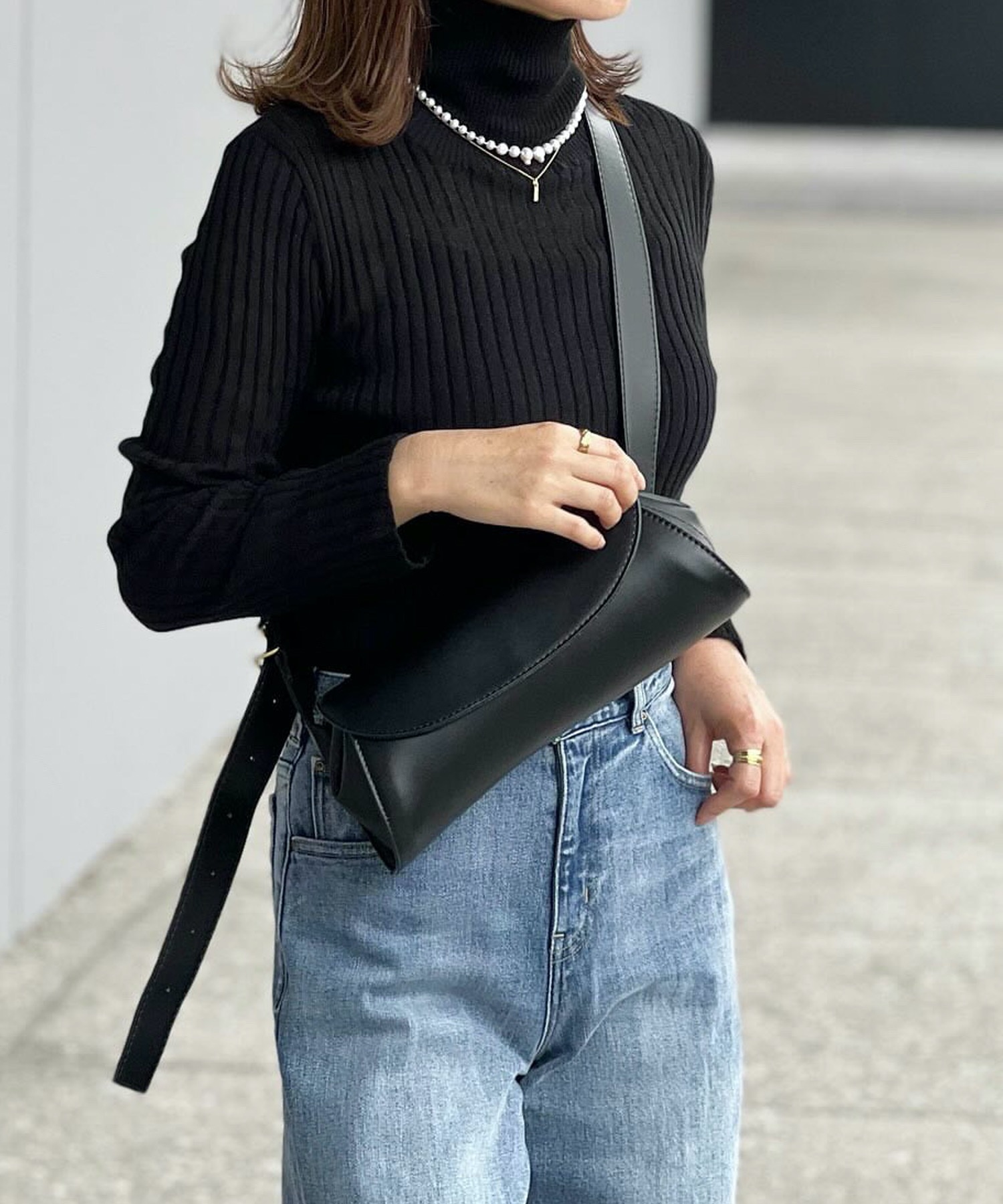 シアーリブタートルニットプルオーバー Emma Taylor│STYLEDOOR