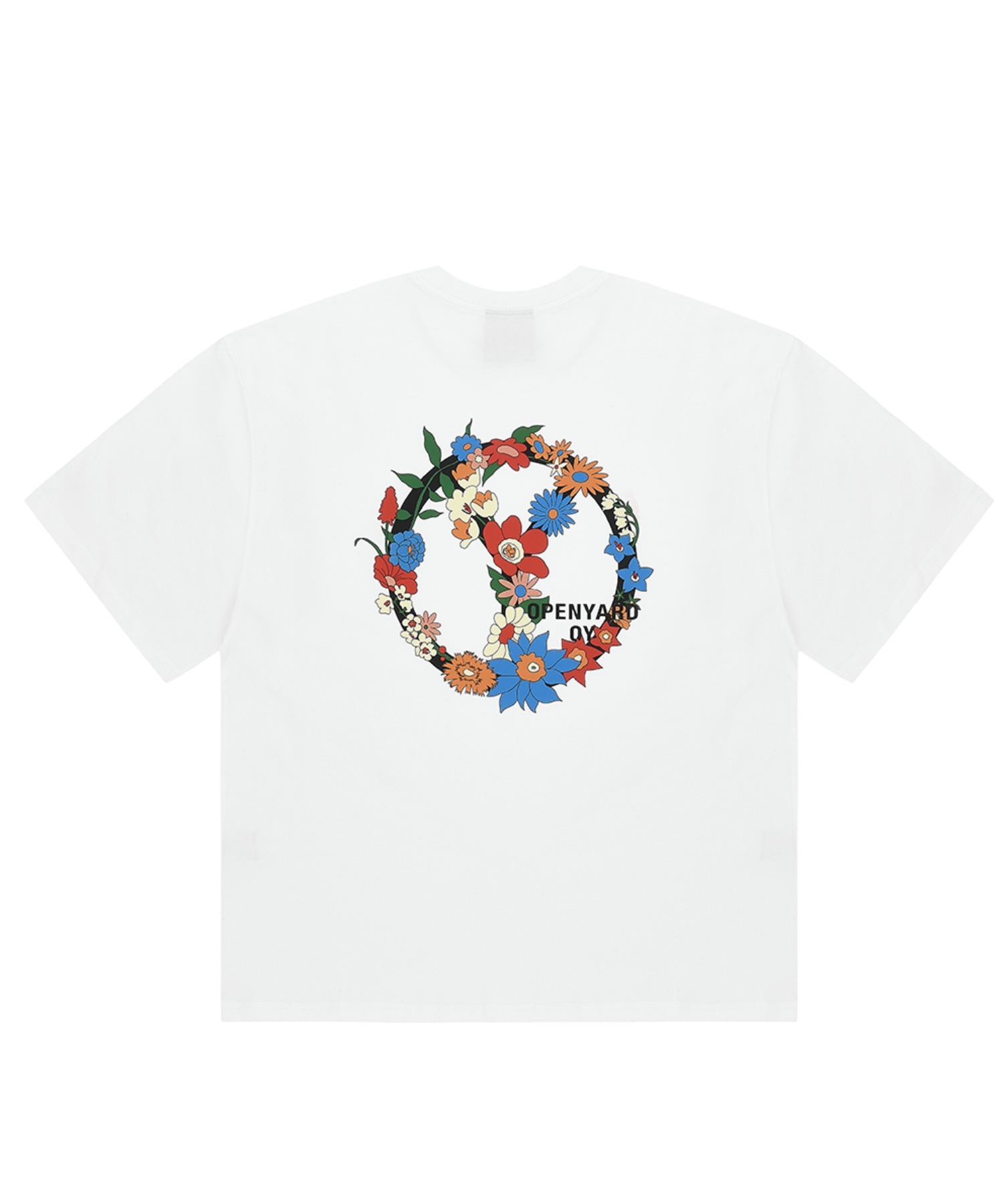 OY/オーワイ』 FLOWER SYMBOL LOGO T/フラワーシンボルロゴ Tシャツ