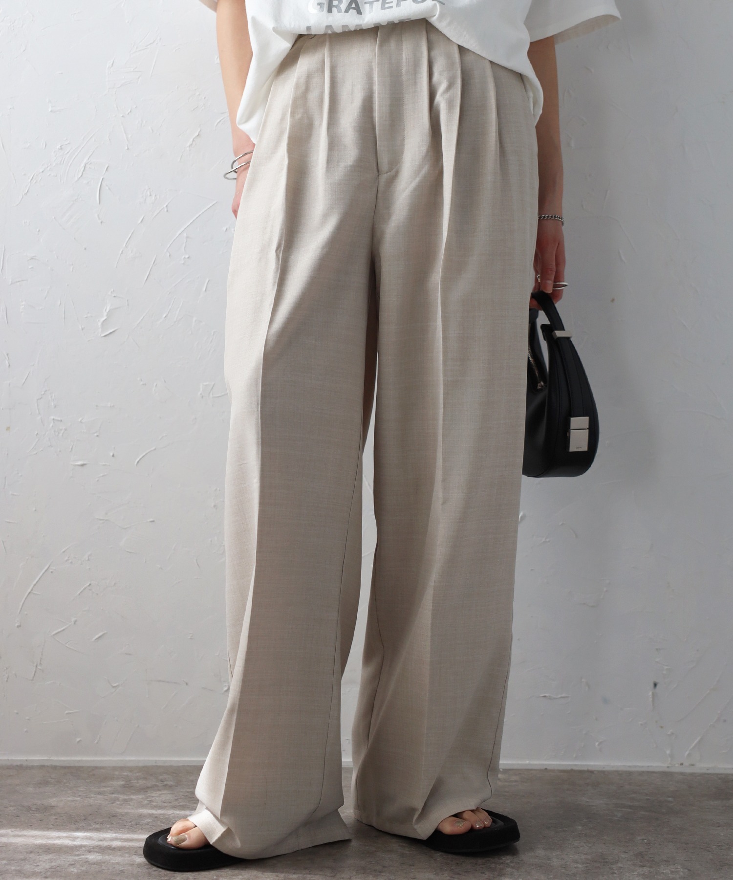 model：H158 着用サイズ：FREE